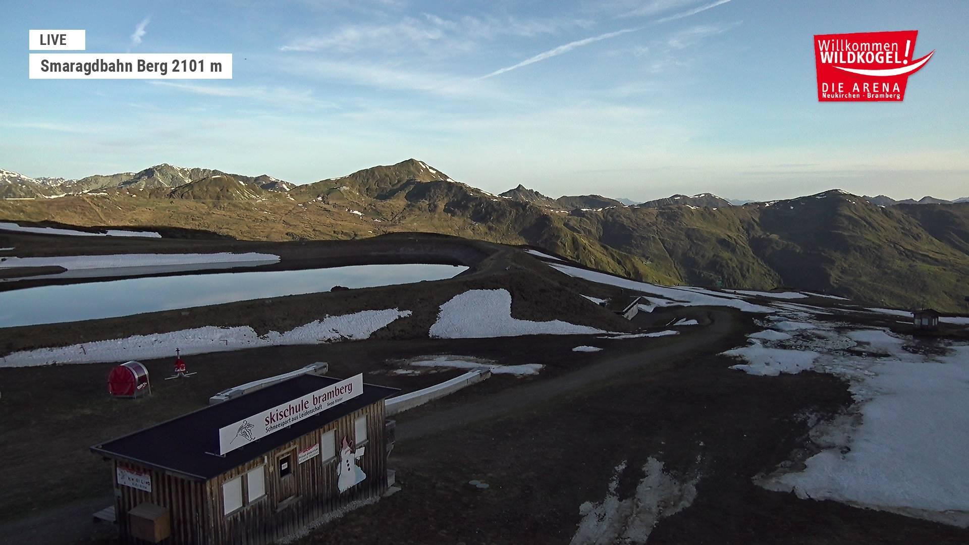 Archiv Foto Webcam Bergstation Smaragdbahn (Wildkogel-Arena)