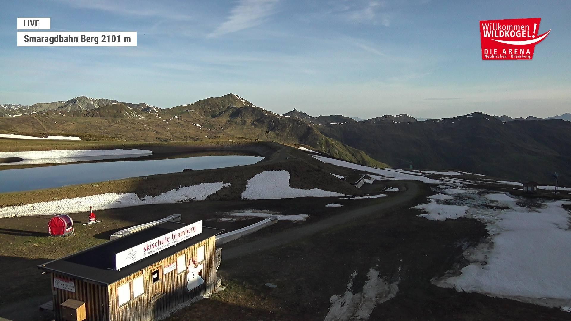 Archiv Foto Webcam Bergstation Smaragdbahn (Wildkogel-Arena)