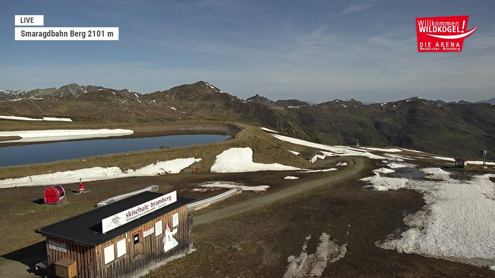 Archiv Foto Webcam Bergstation Smaragdbahn (Wildkogel-Arena)