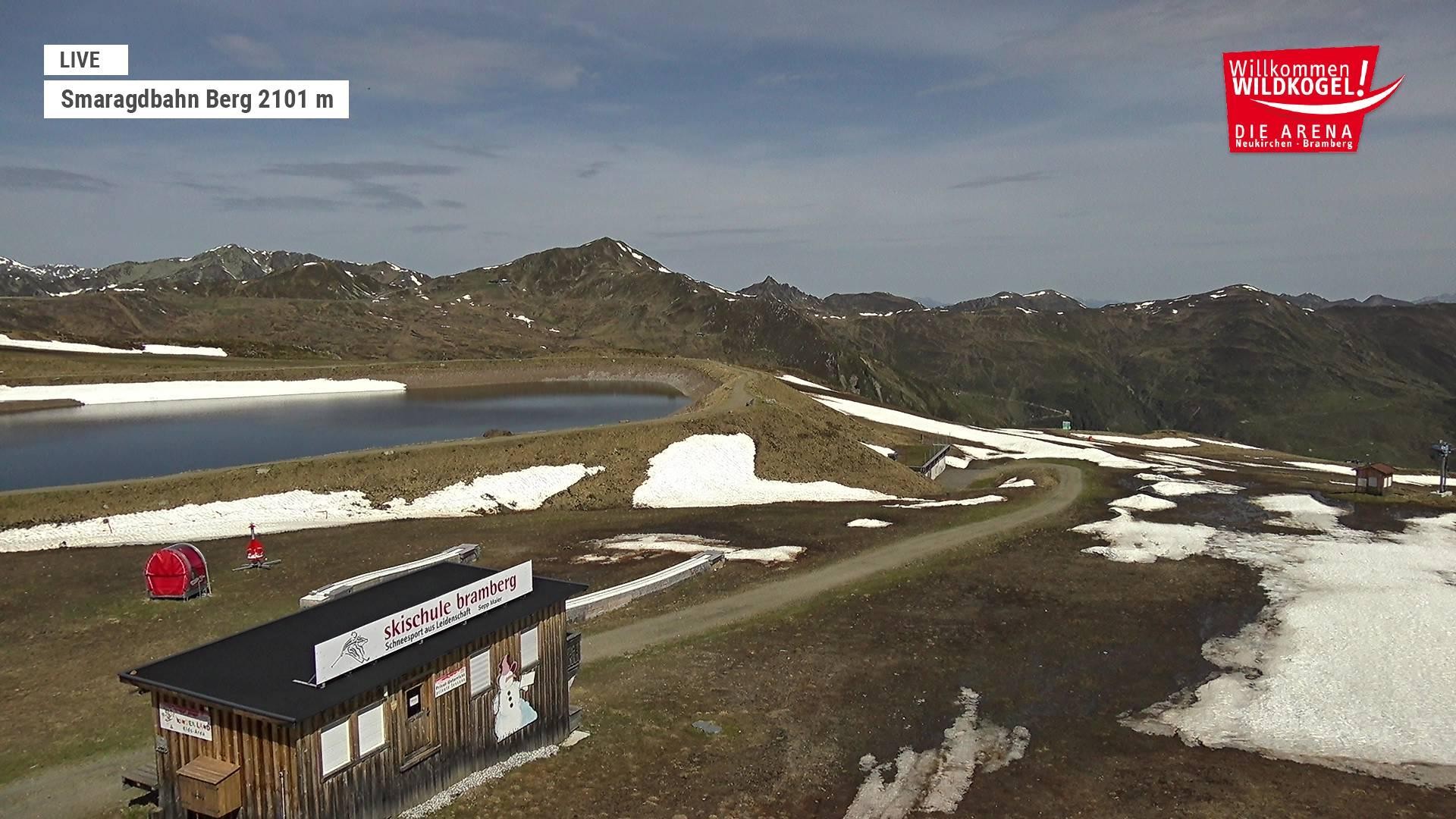 Archiv Foto Webcam Bergstation Smaragdbahn (Wildkogel-Arena)