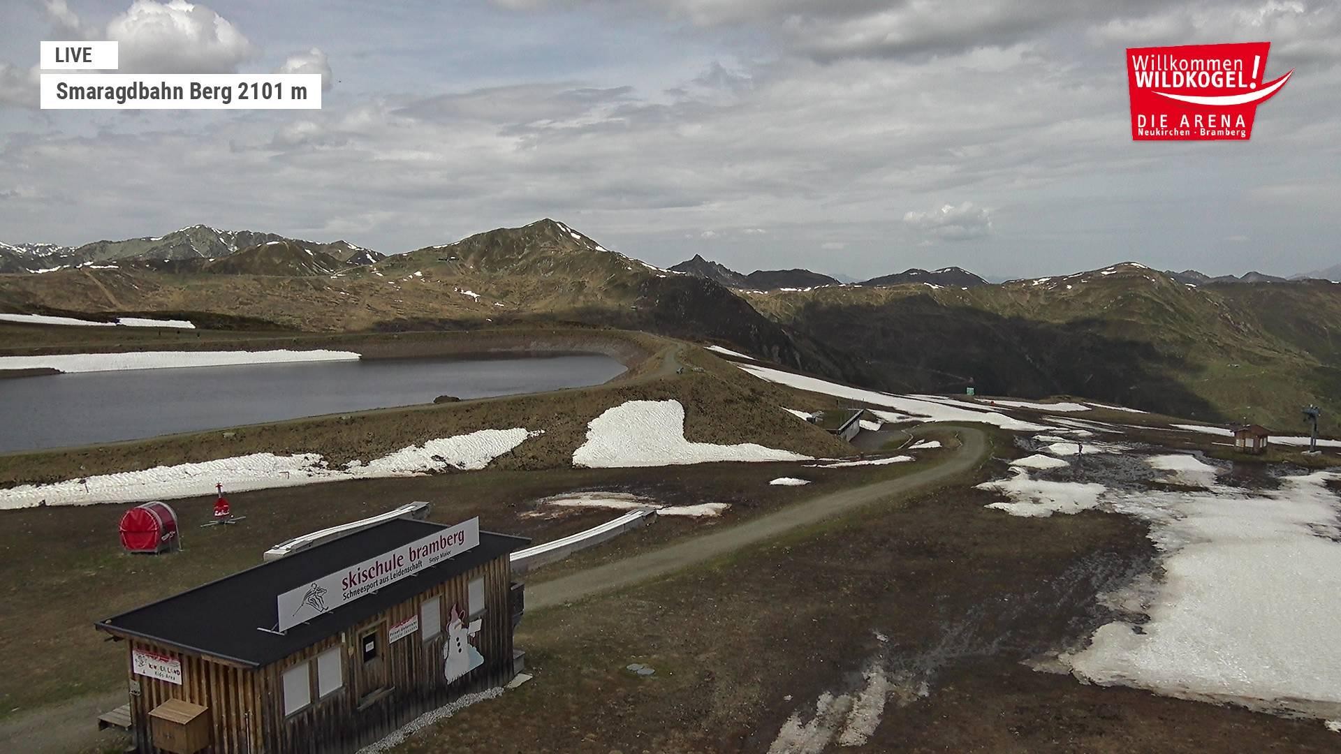 Archiv Foto Webcam Bergstation Smaragdbahn (Wildkogel-Arena)