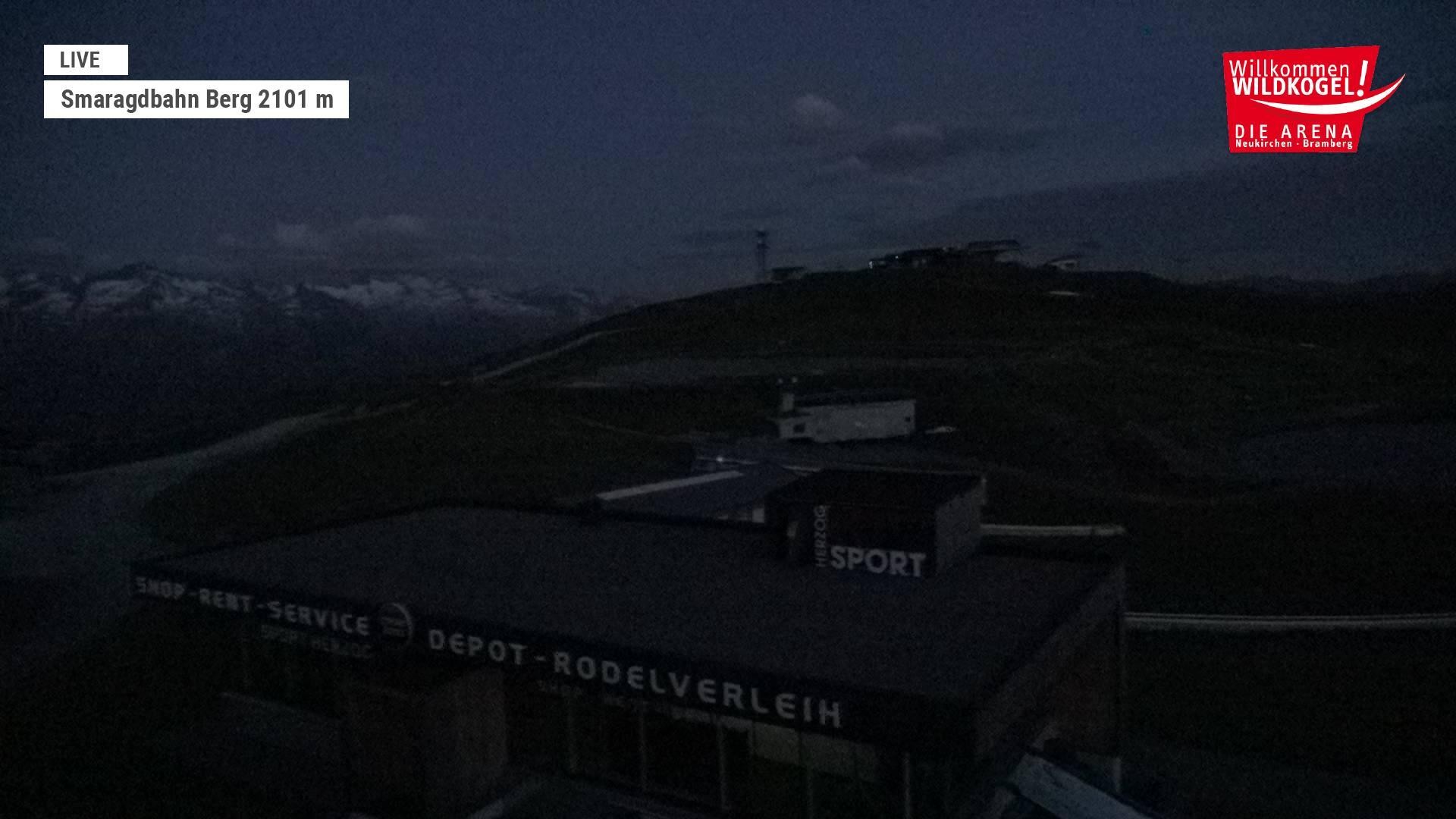 Archiv Foto Webcam Bergstation Smaragdbahn (Wildkogel-Arena)