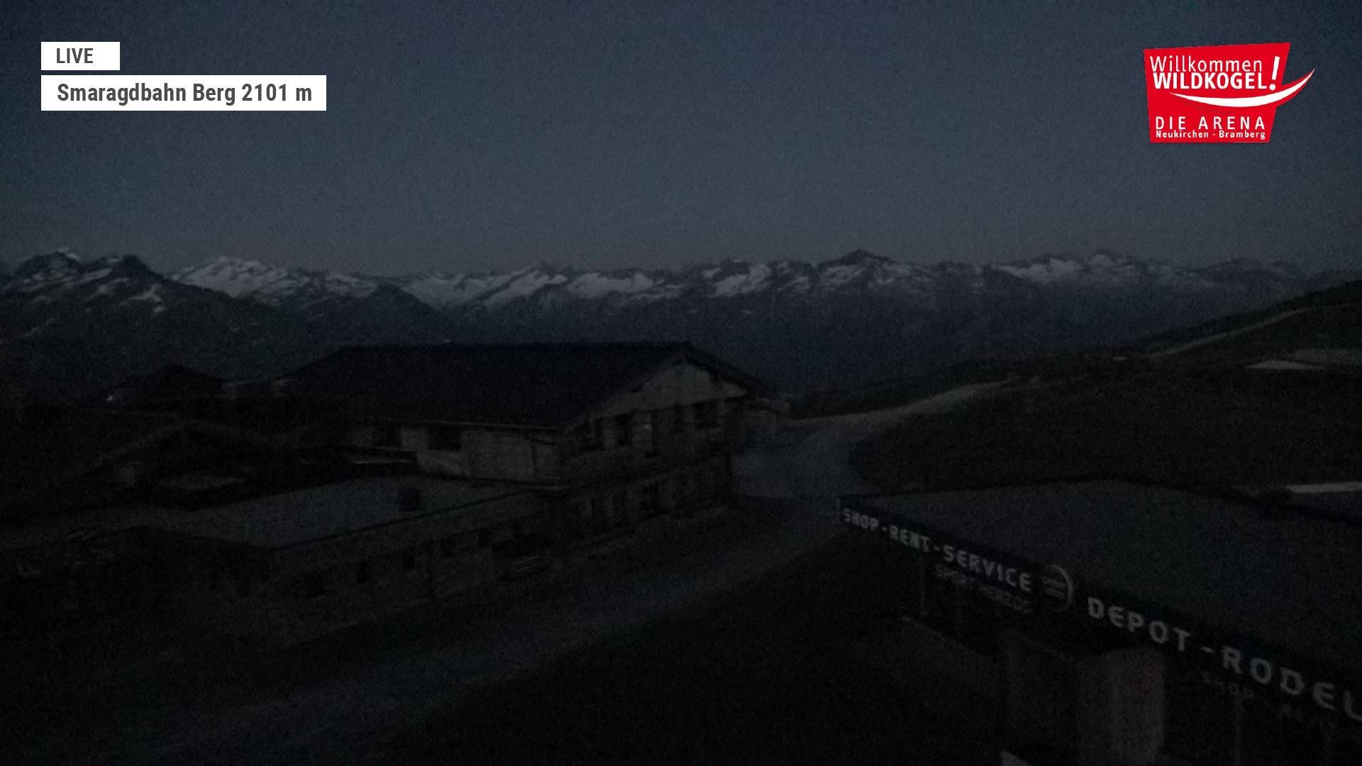 Archiv Foto Webcam Bergstation Smaragdbahn (Wildkogel-Arena)