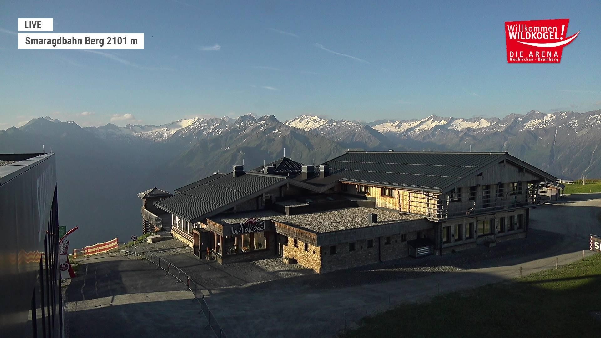 Archiv Foto Webcam Bergstation Smaragdbahn (Wildkogel-Arena)
