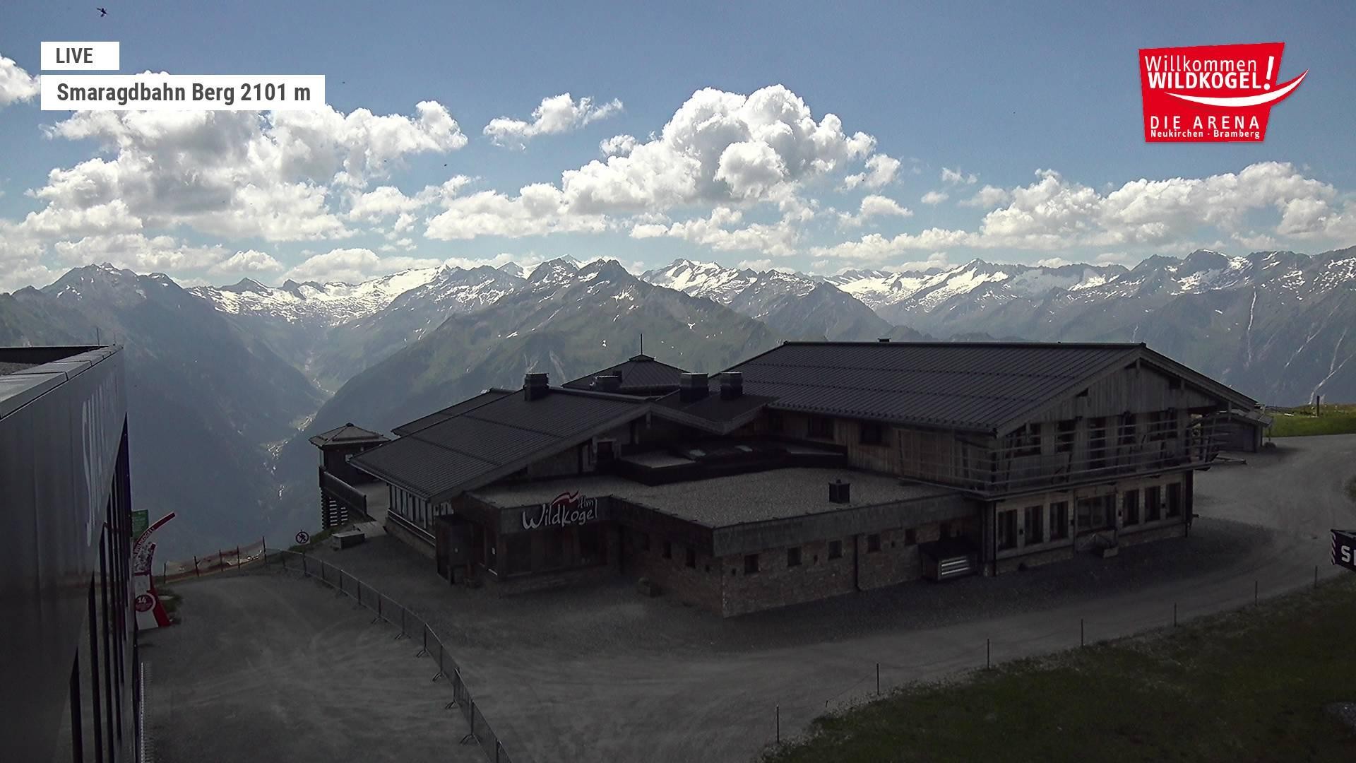 Archiv Foto Webcam Bergstation Smaragdbahn (Wildkogel-Arena)