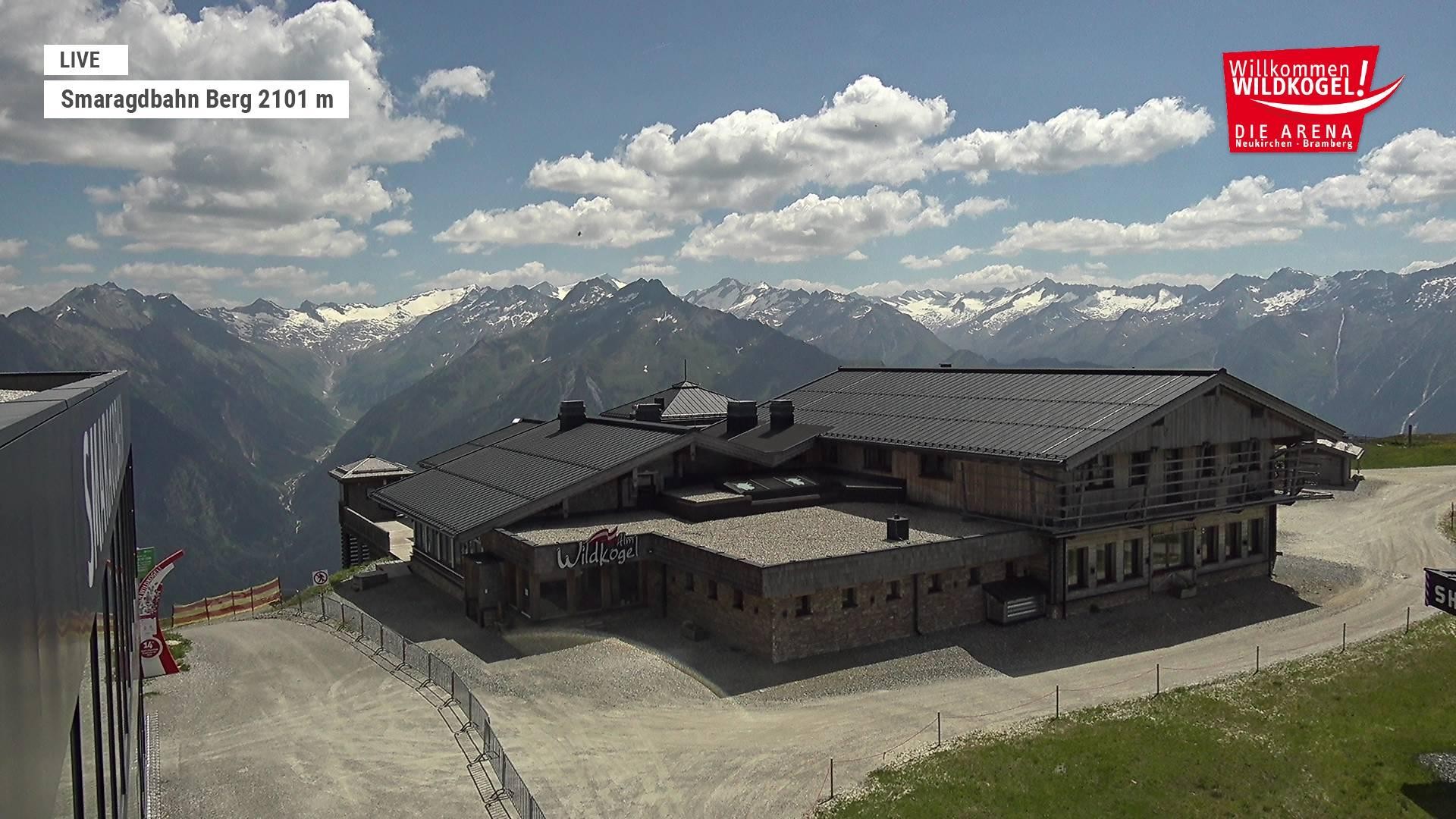 Archiv Foto Webcam Bergstation Smaragdbahn (Wildkogel-Arena)
