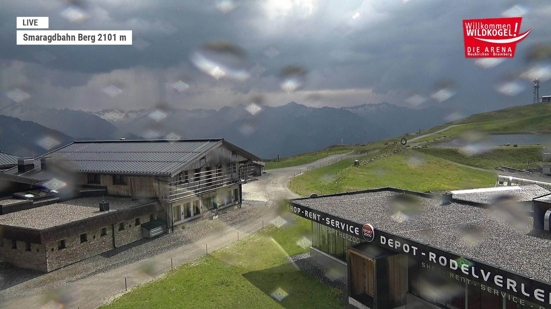 Archiv Foto Webcam Bergstation Smaragdbahn (Wildkogel-Arena)