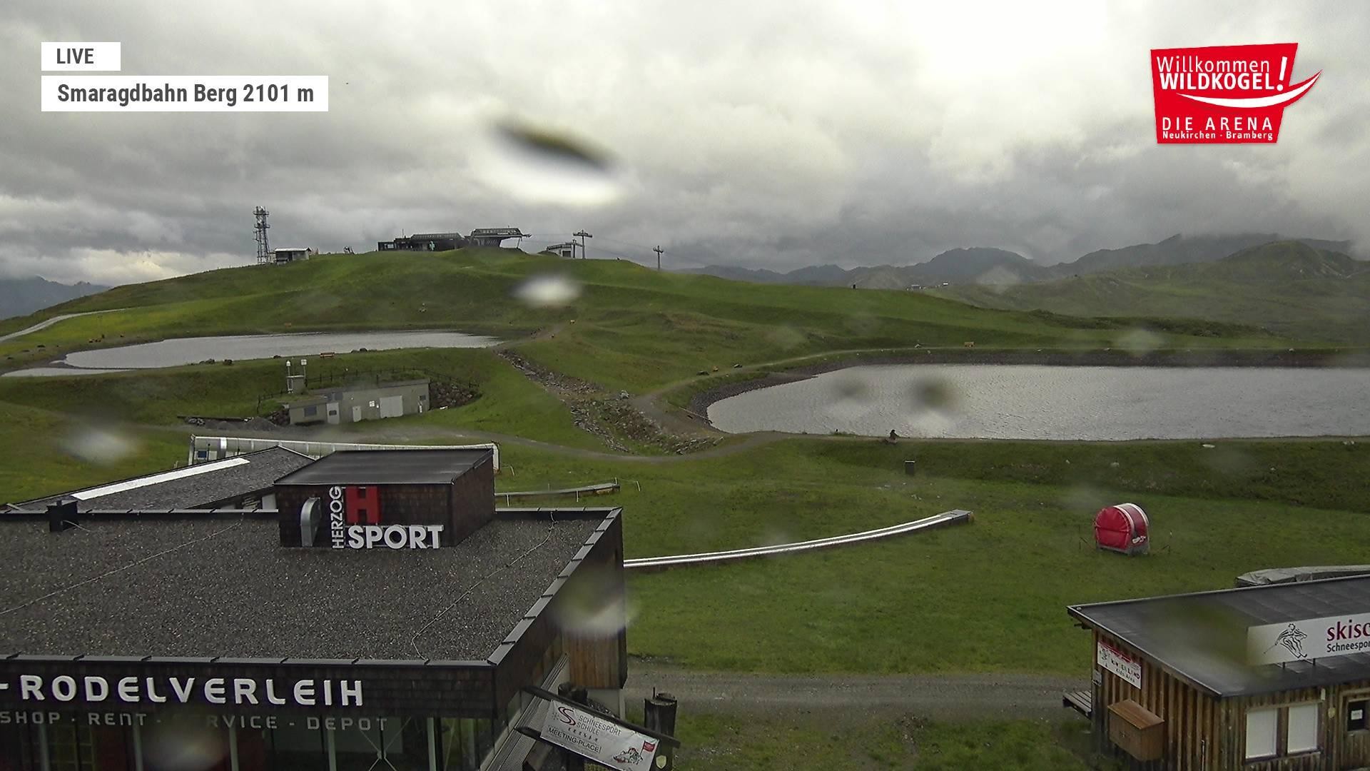 Archiv Foto Webcam Bergstation Smaragdbahn (Wildkogel-Arena)