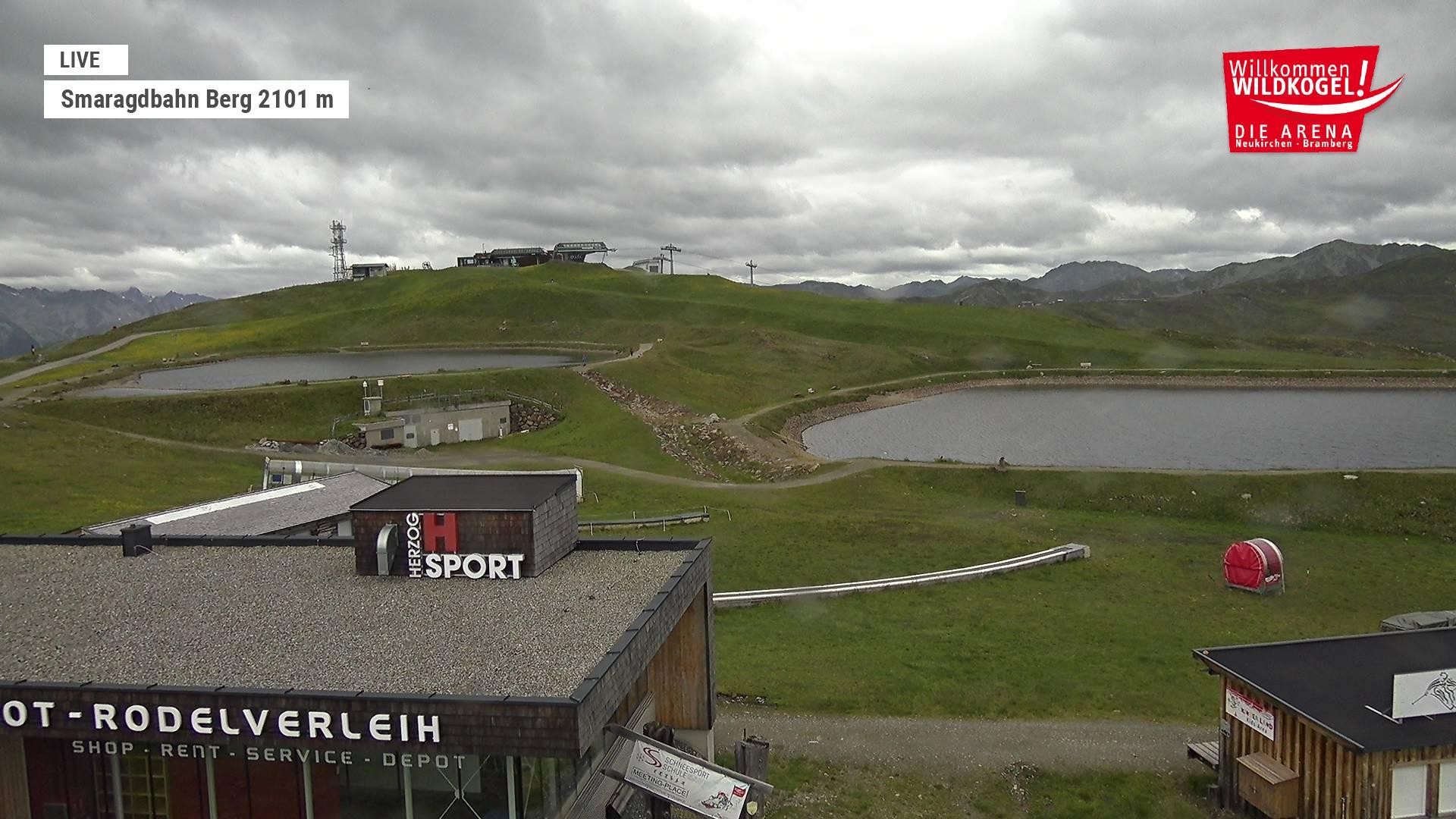 Archiv Foto Webcam Bergstation Smaragdbahn (Wildkogel-Arena)