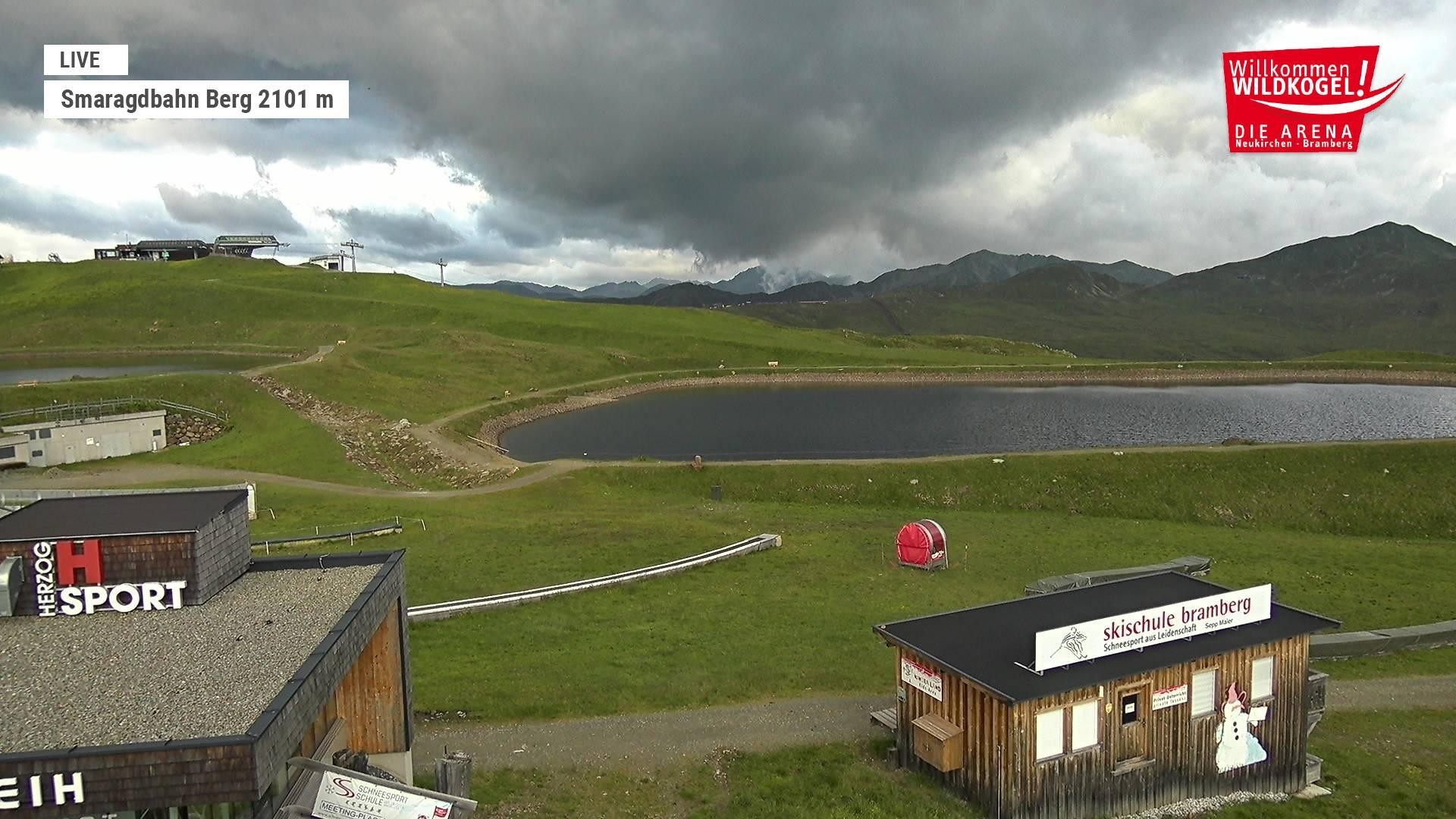 Archiv Foto Webcam Bergstation Smaragdbahn (Wildkogel-Arena)