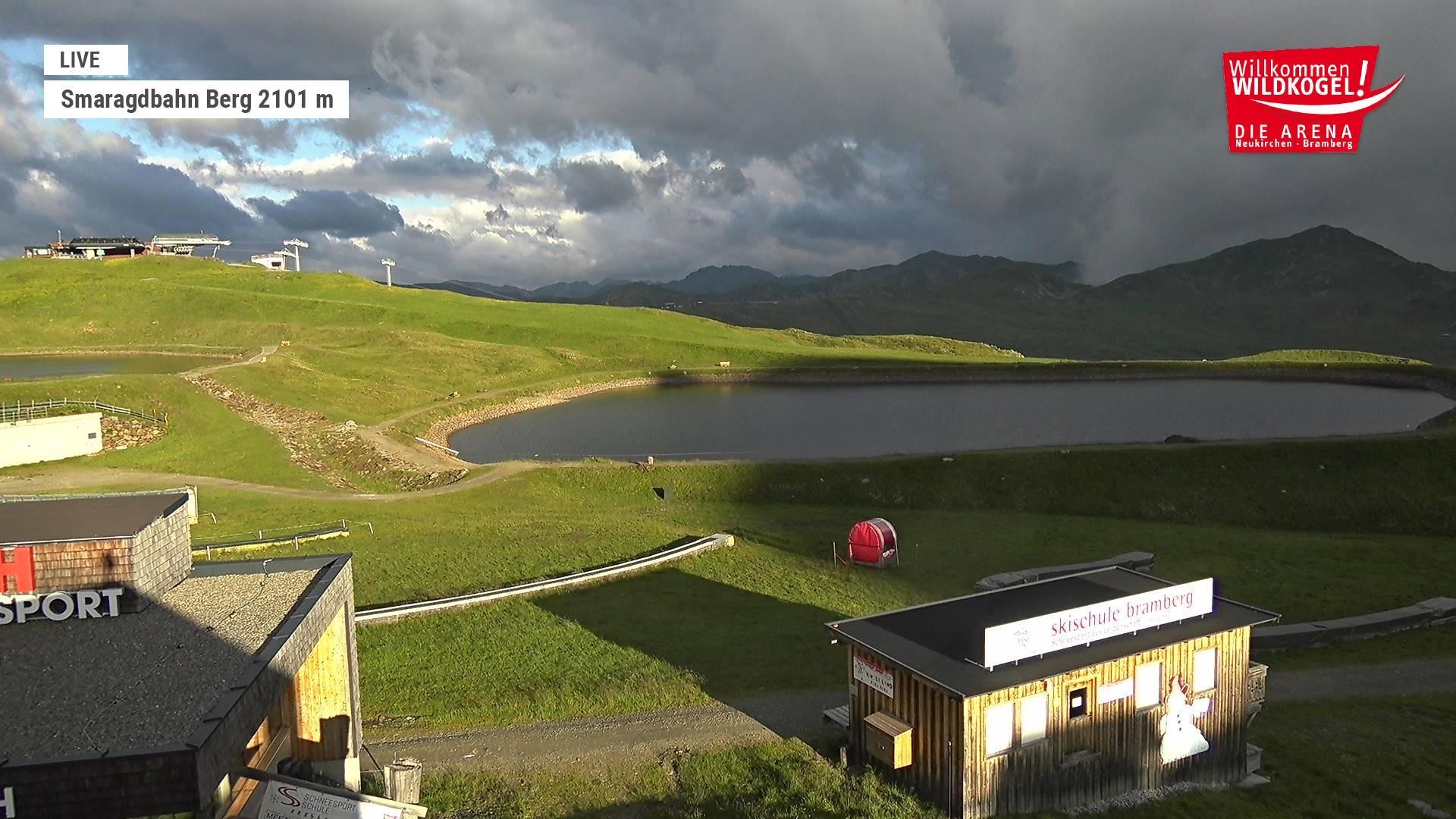 Archiv Foto Webcam Bergstation Smaragdbahn (Wildkogel-Arena)