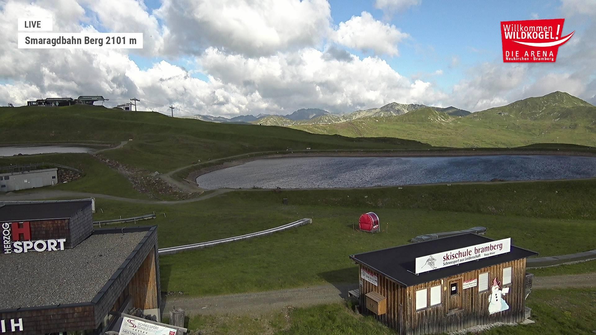 Archiv Foto Webcam Bergstation Smaragdbahn (Wildkogel-Arena)