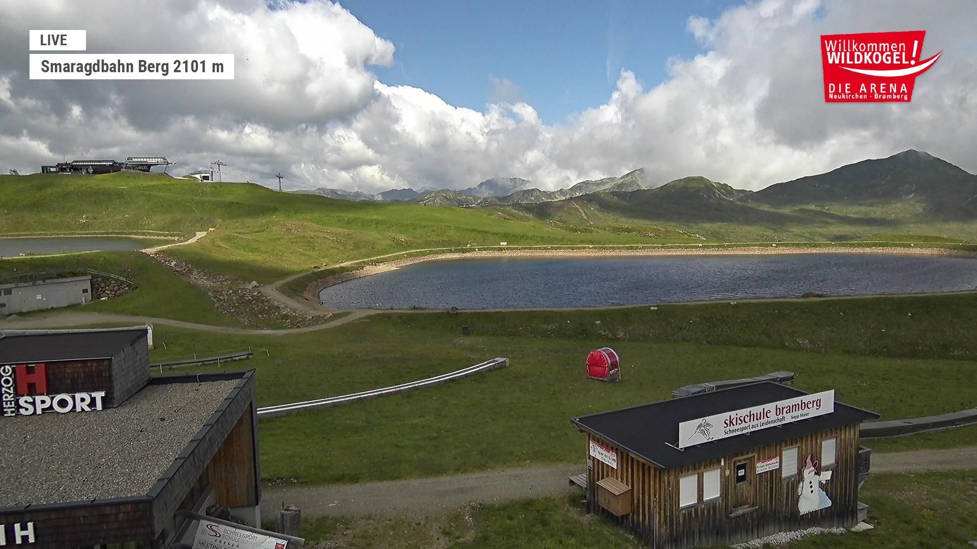 Archiv Foto Webcam Bergstation Smaragdbahn (Wildkogel-Arena)