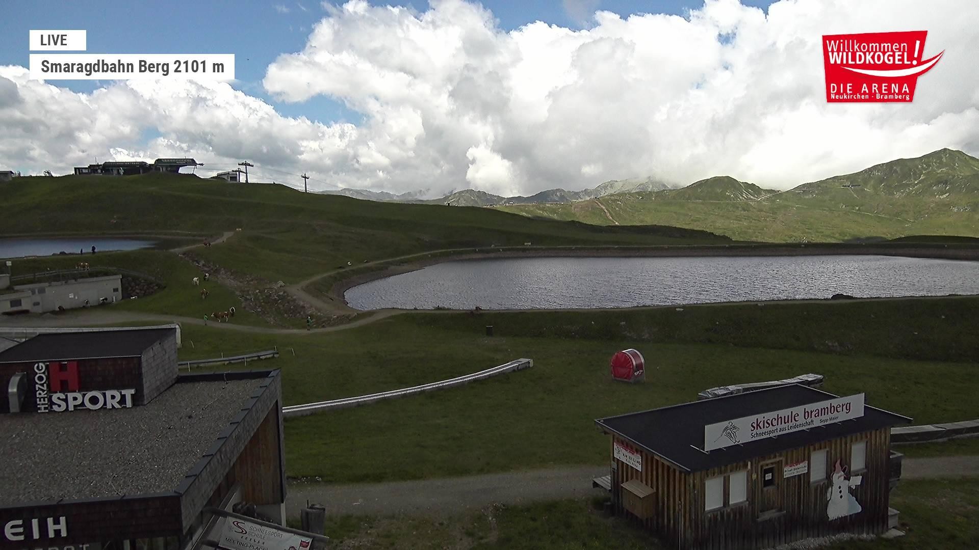 Archiv Foto Webcam Bergstation Smaragdbahn (Wildkogel-Arena)