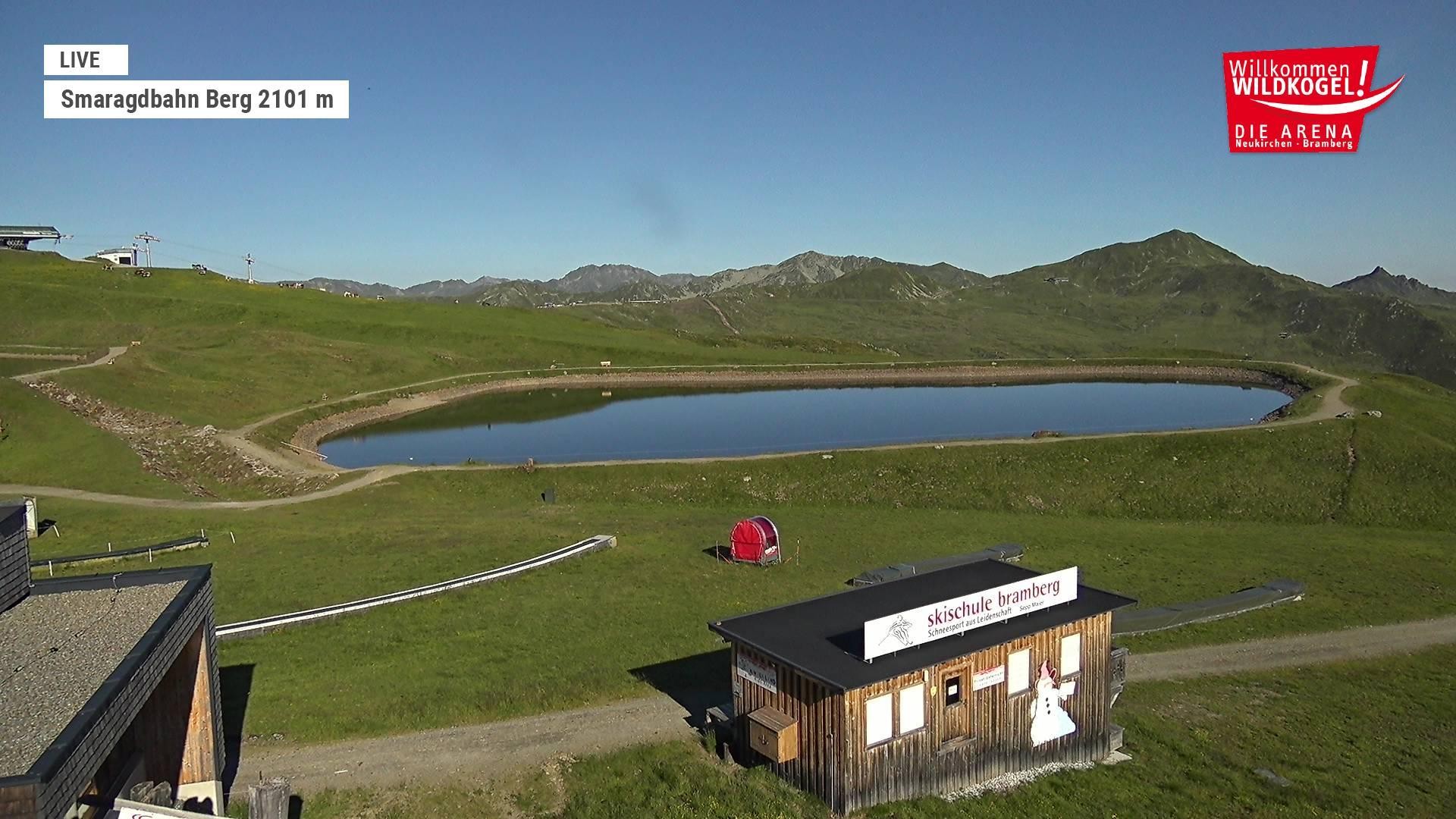 Archiv Foto Webcam Bergstation Smaragdbahn (Wildkogel-Arena)