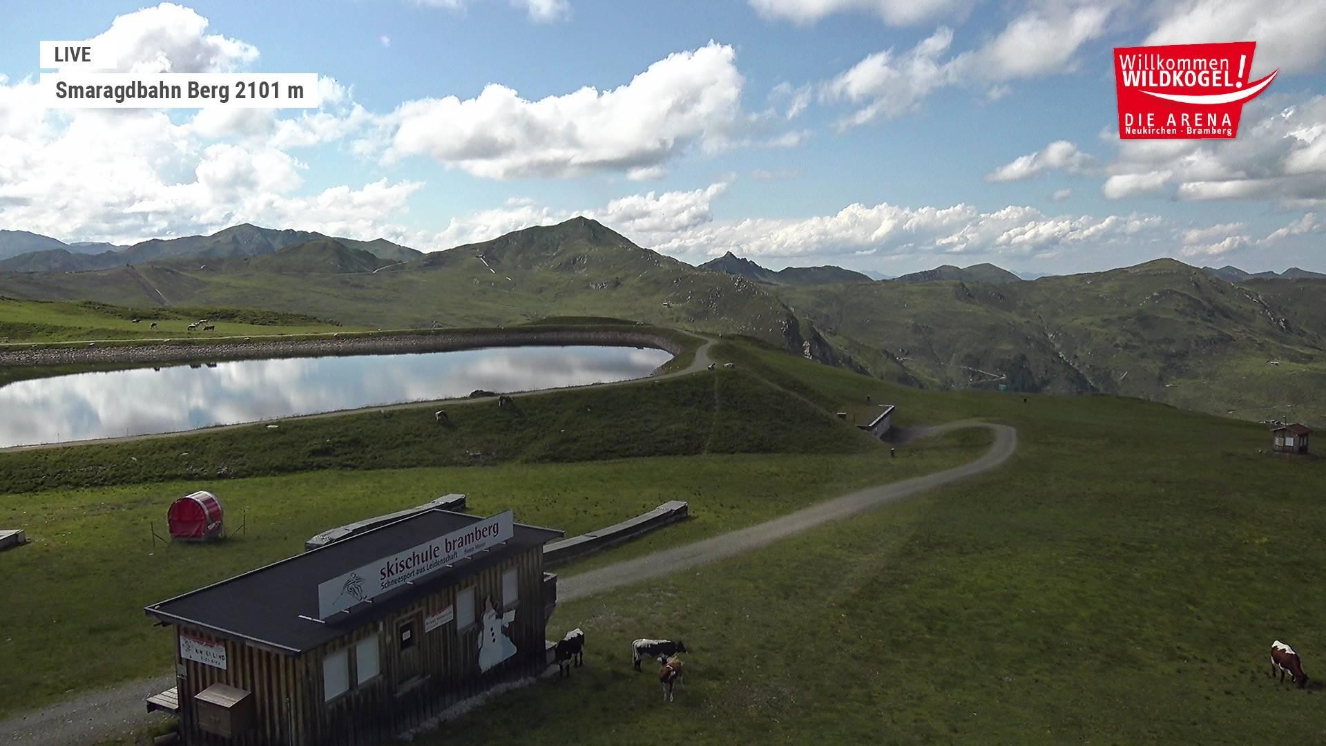 Archiv Foto Webcam Bergstation Smaragdbahn (Wildkogel-Arena)