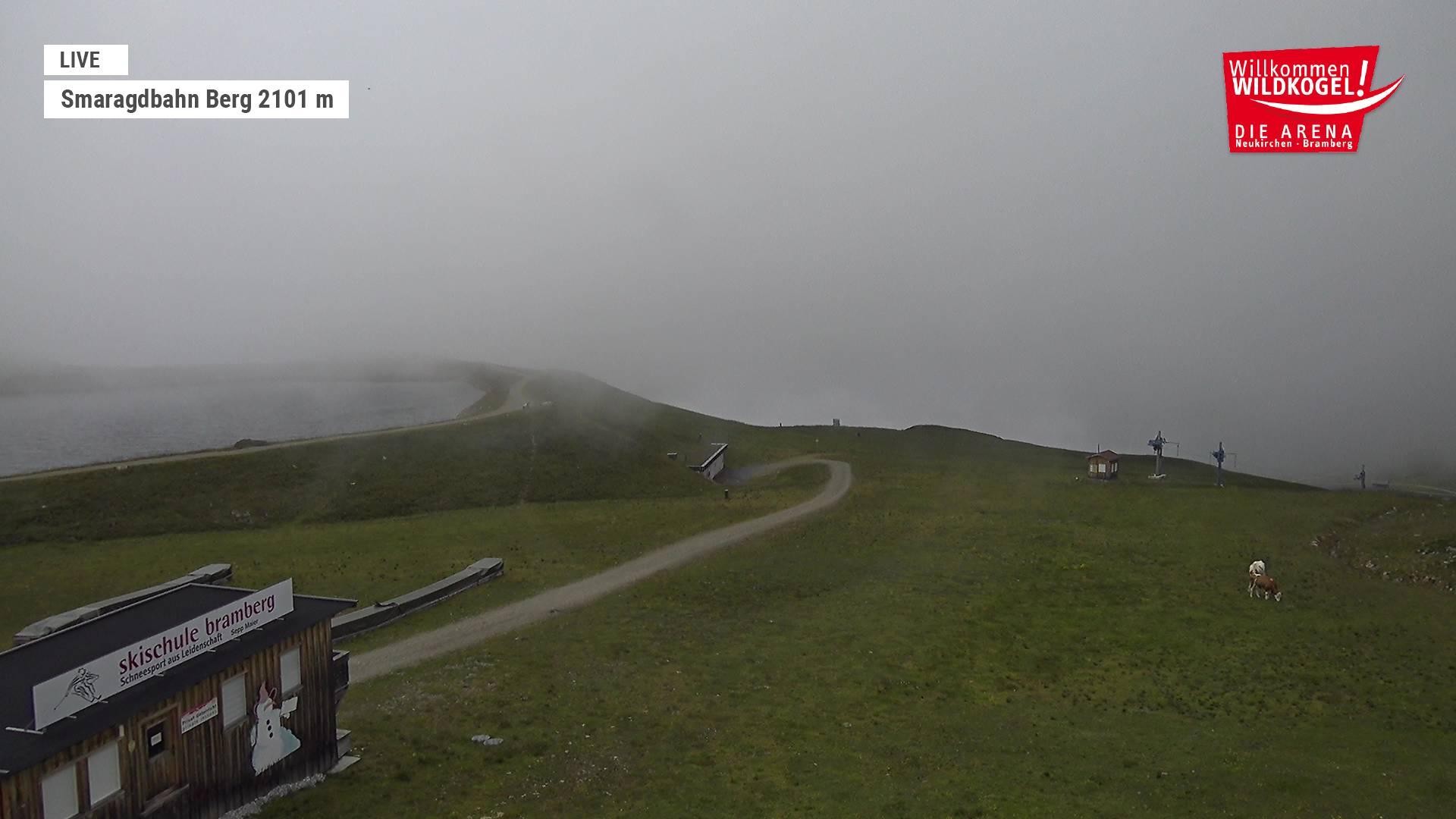 Archived image Webcam Top station Smaragdbahn gondola