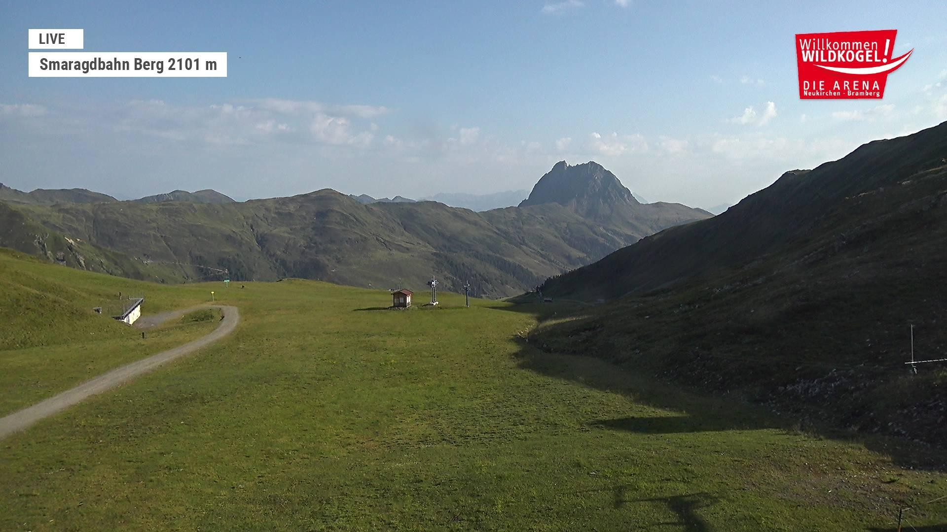 Archiv Foto Webcam Bergstation Smaragdbahn (Wildkogel-Arena)