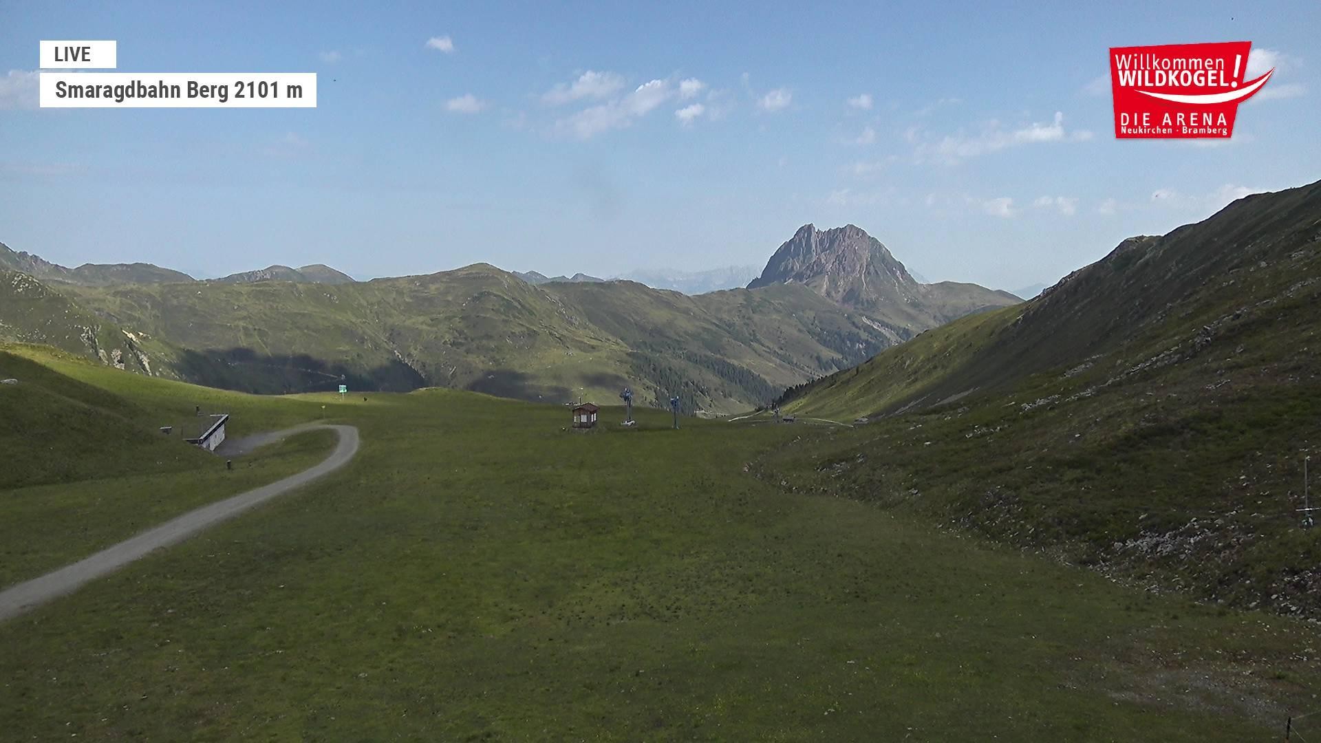 Archiv Foto Webcam Bergstation Smaragdbahn (Wildkogel-Arena)