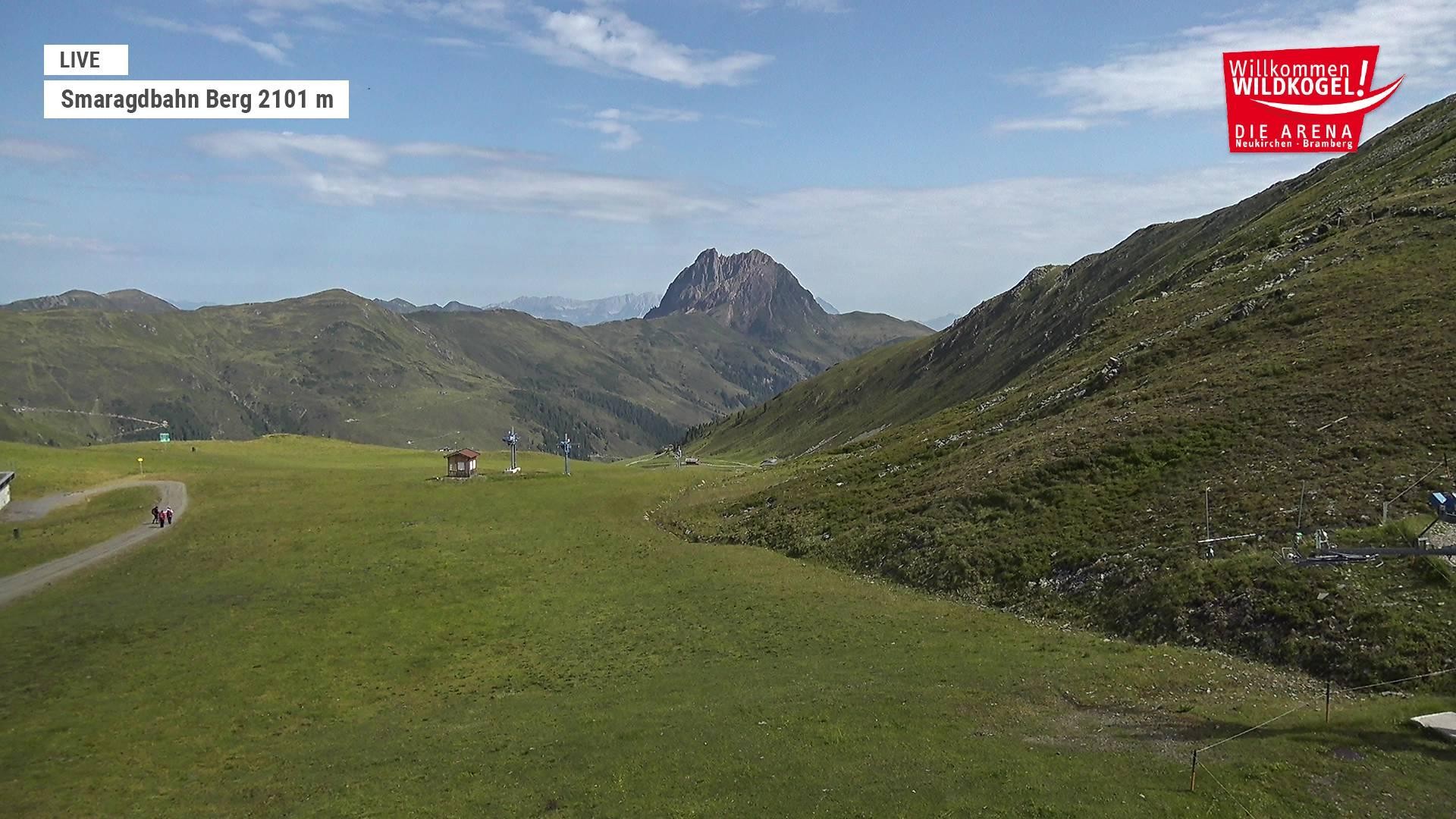 Archiv Foto Webcam Bergstation Smaragdbahn (Wildkogel-Arena)