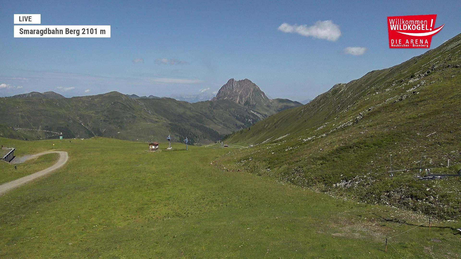 Archiv Foto Webcam Bergstation Smaragdbahn (Wildkogel-Arena)