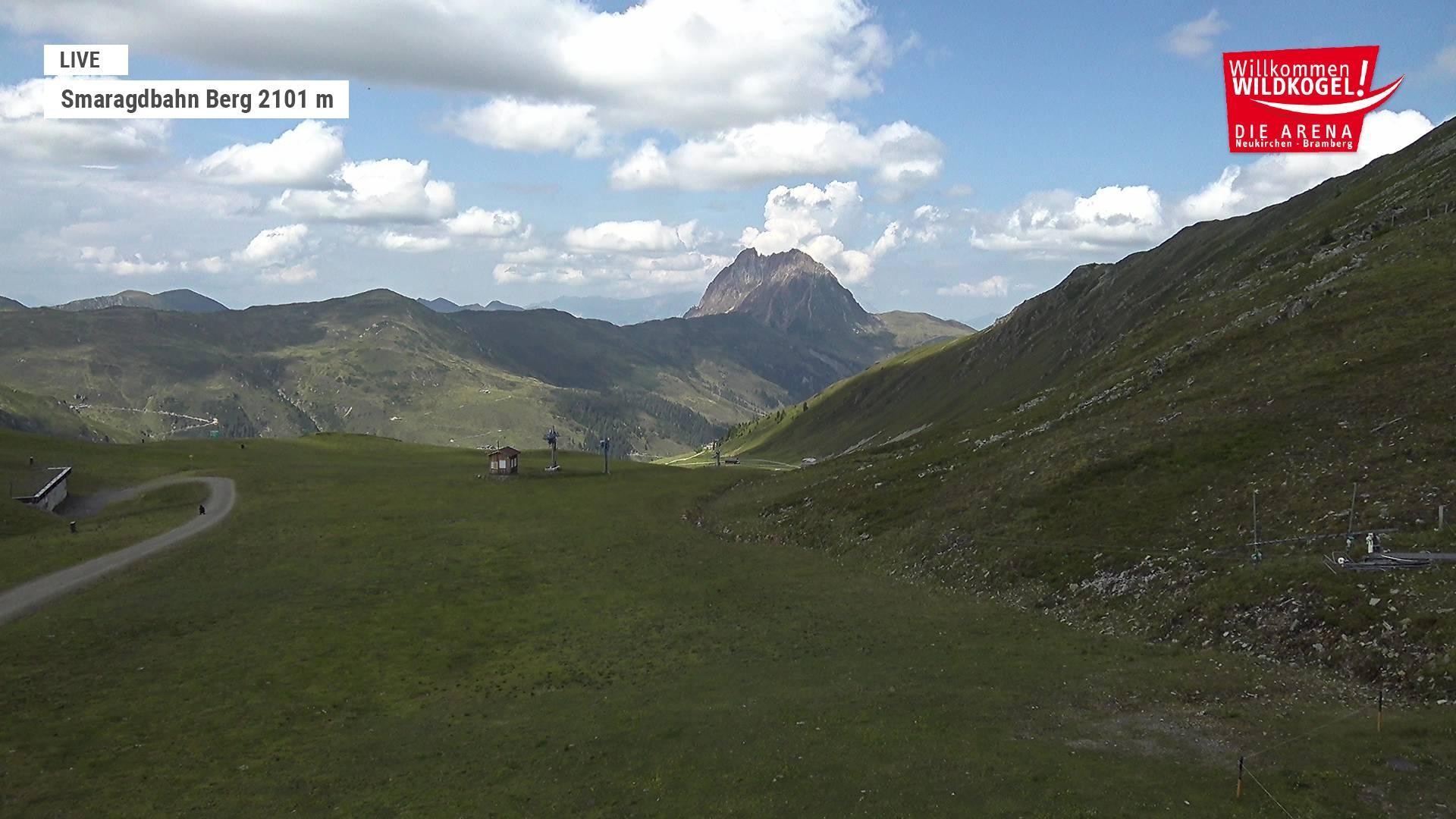 Archiv Foto Webcam Bergstation Smaragdbahn (Wildkogel-Arena)