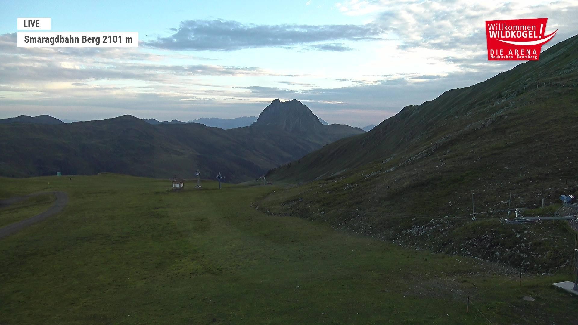 Archiv Foto Webcam Bergstation Smaragdbahn (Wildkogel-Arena)