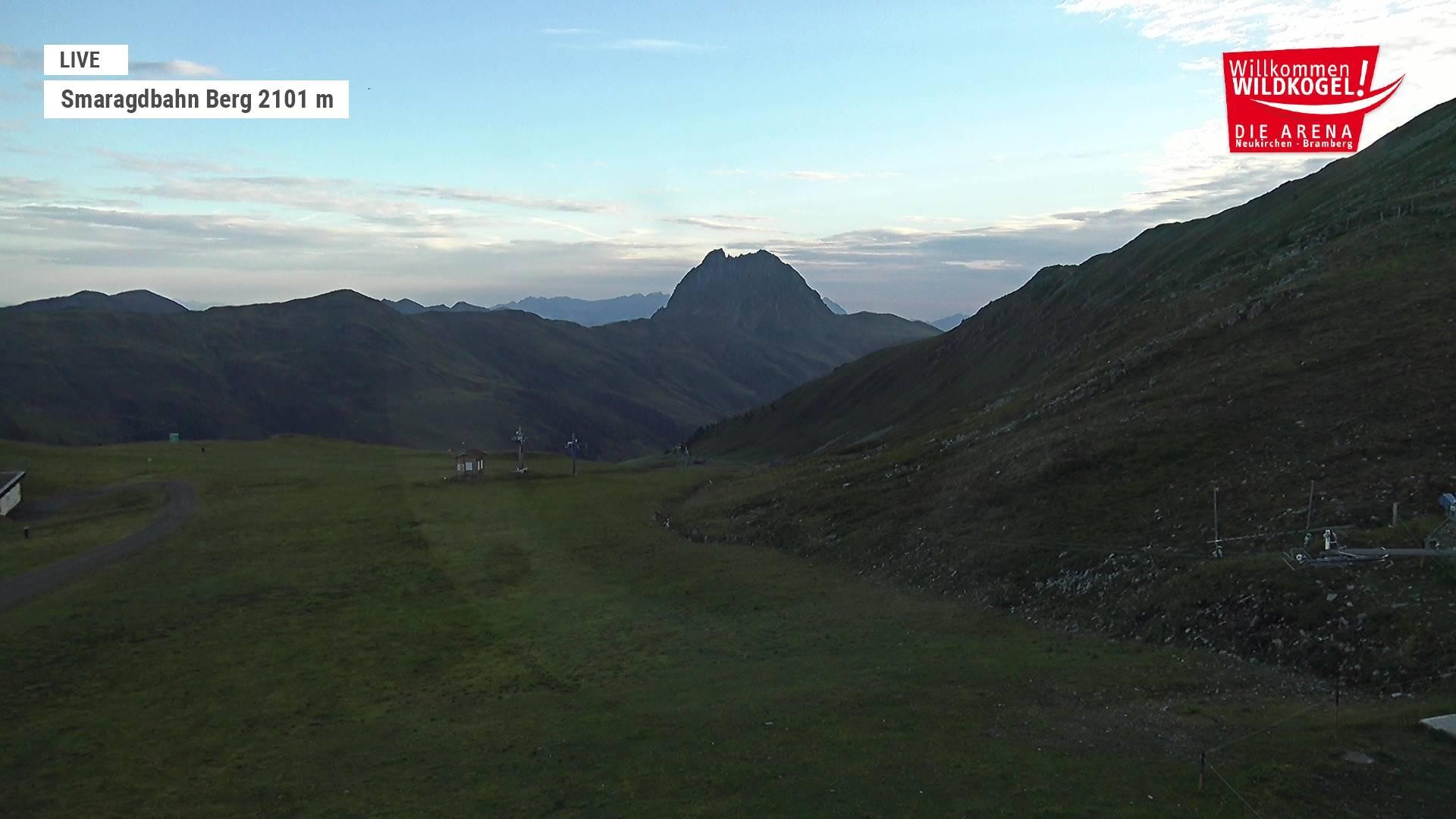 Archiv Foto Webcam Bergstation Smaragdbahn (Wildkogel-Arena)