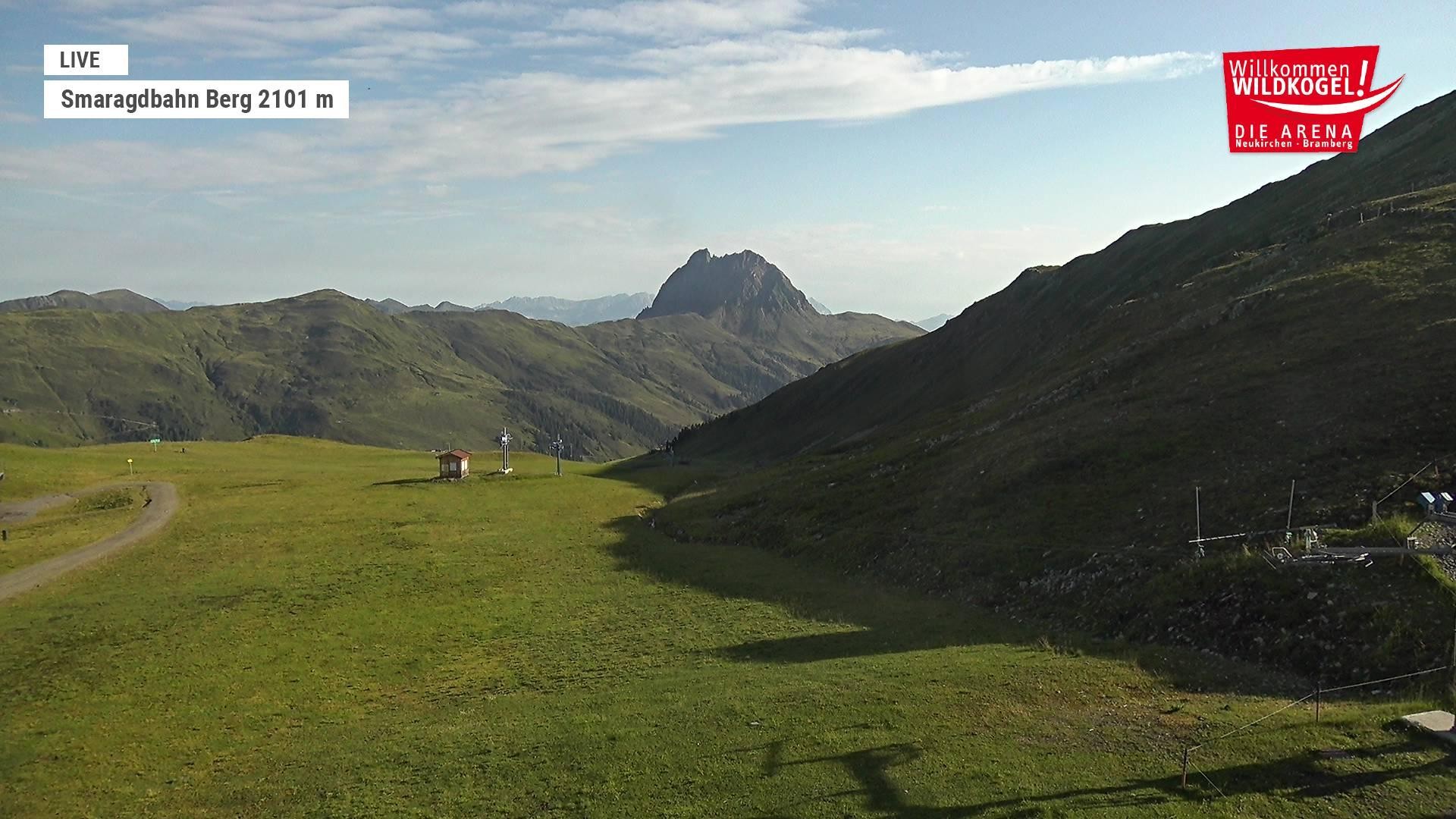 Archiv Foto Webcam Bergstation Smaragdbahn (Wildkogel-Arena)