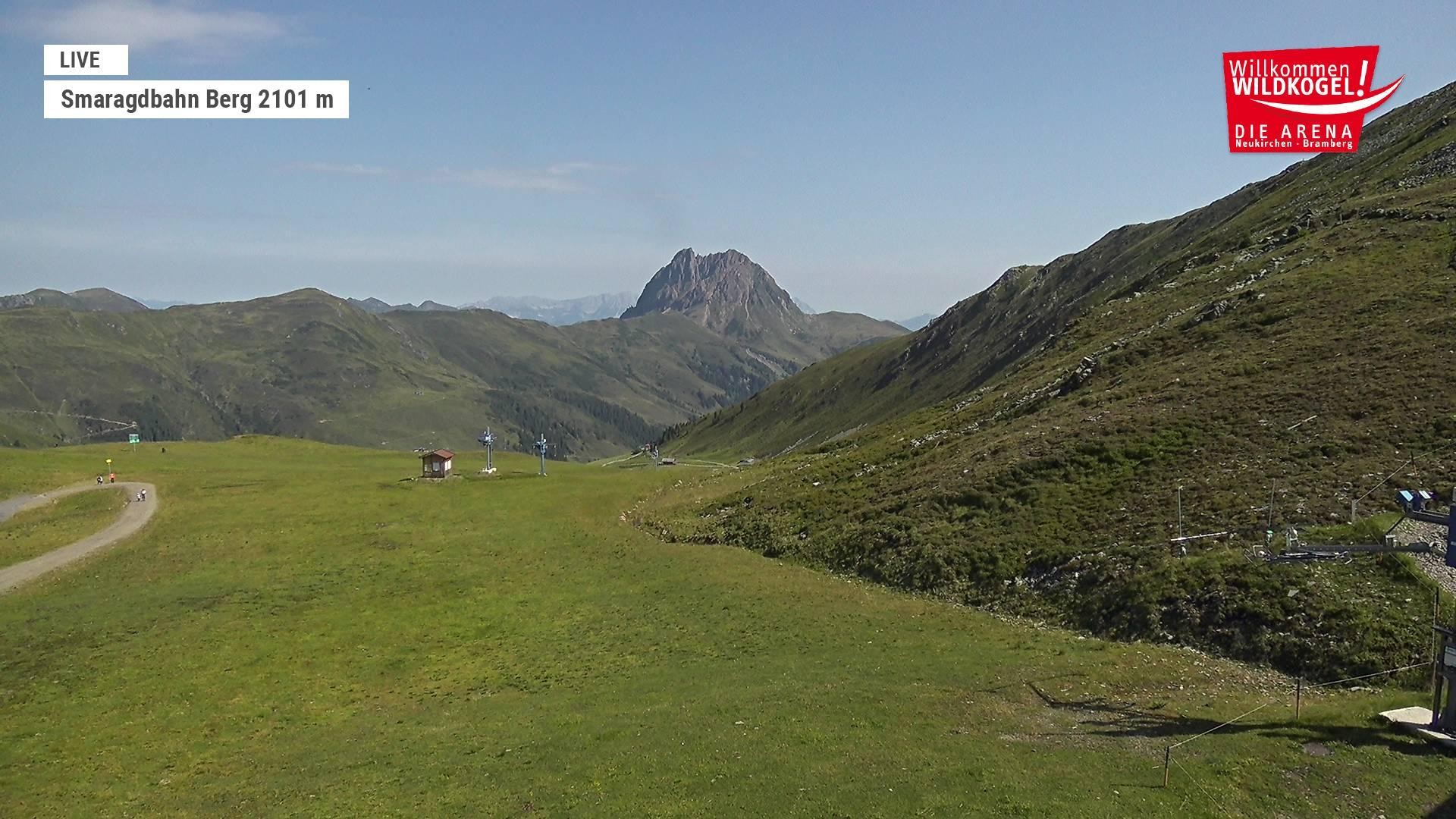 Archiv Foto Webcam Bergstation Smaragdbahn (Wildkogel-Arena)