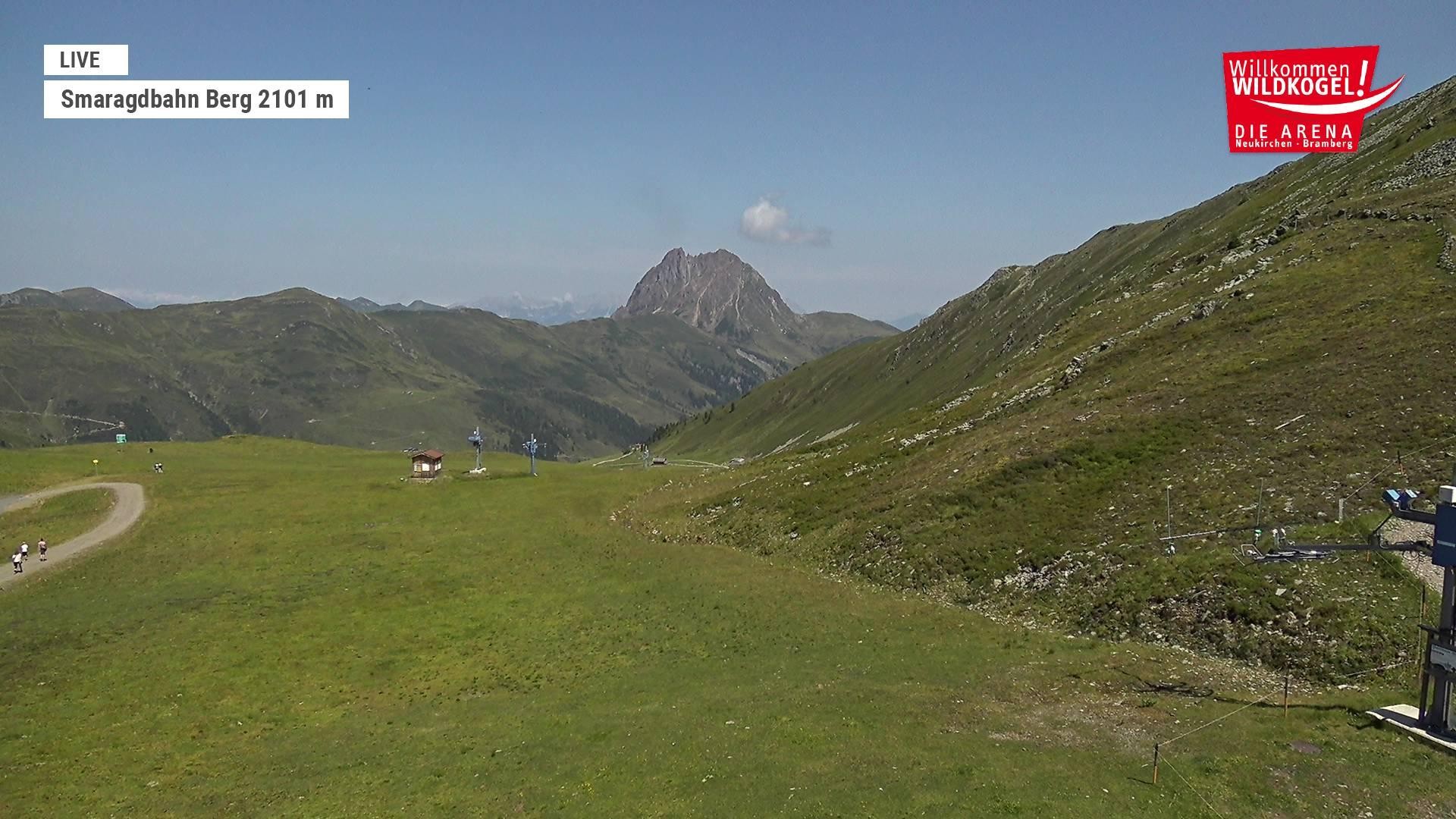 Archiv Foto Webcam Bergstation Smaragdbahn (Wildkogel-Arena)