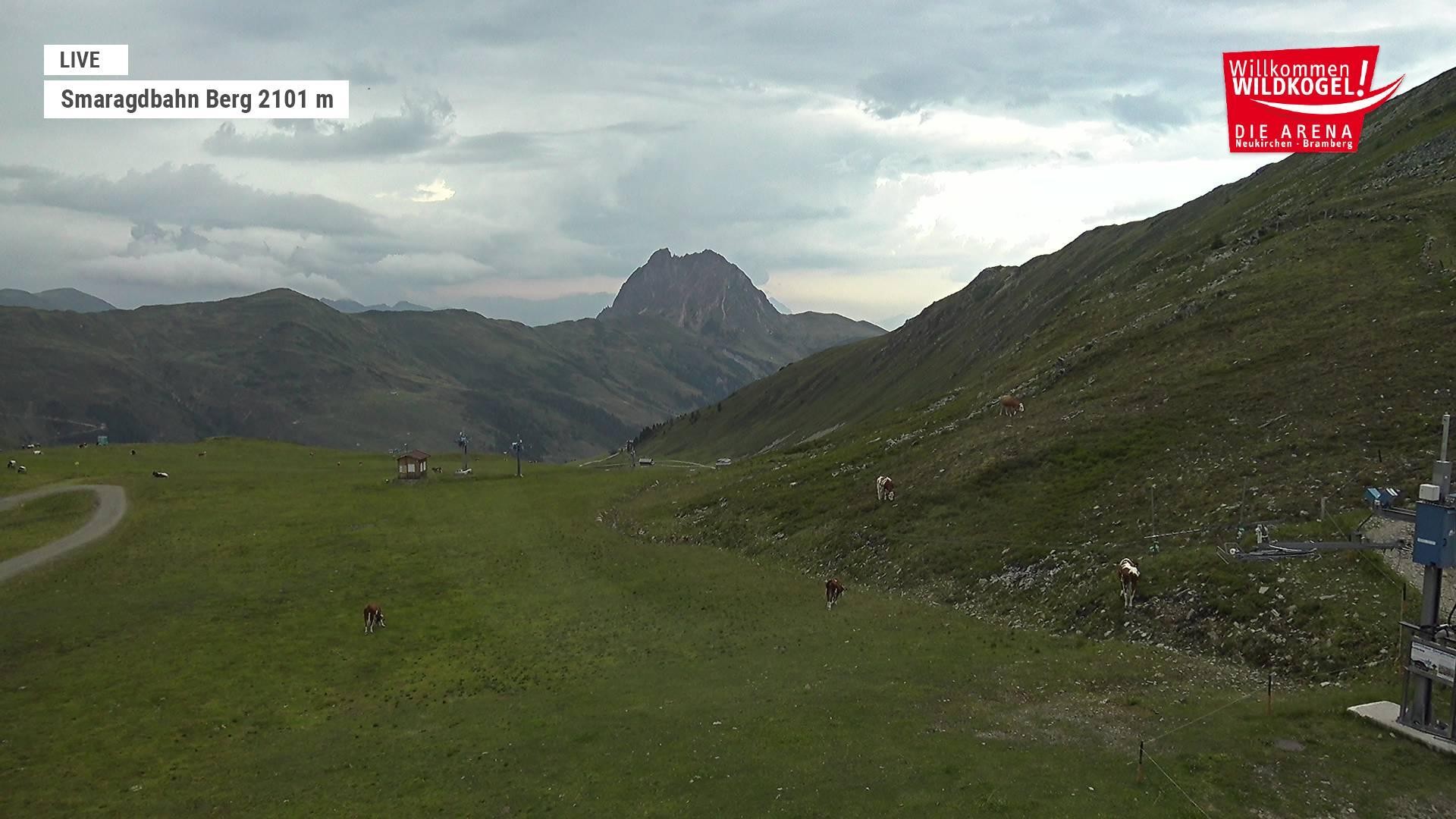 Archiv Foto Webcam Bergstation Smaragdbahn (Wildkogel-Arena)