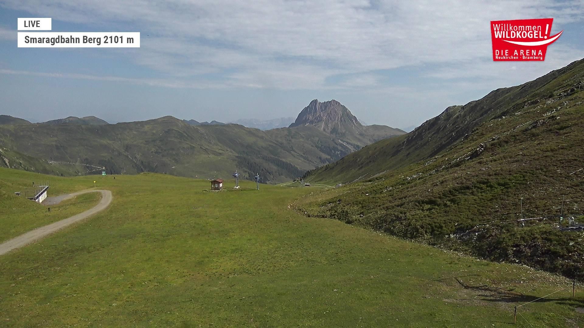 Archiv Foto Webcam Bergstation Smaragdbahn (Wildkogel-Arena)