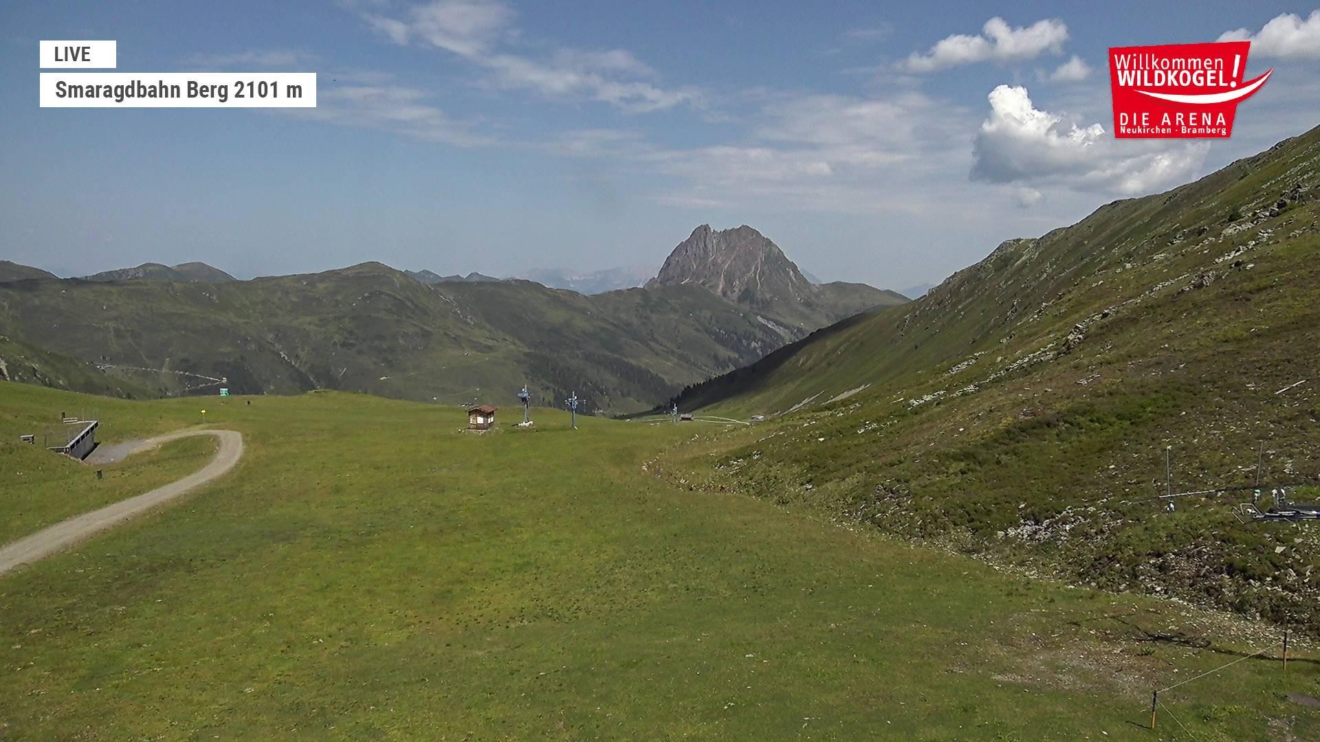 Archiv Foto Webcam Bergstation Smaragdbahn (Wildkogel-Arena)