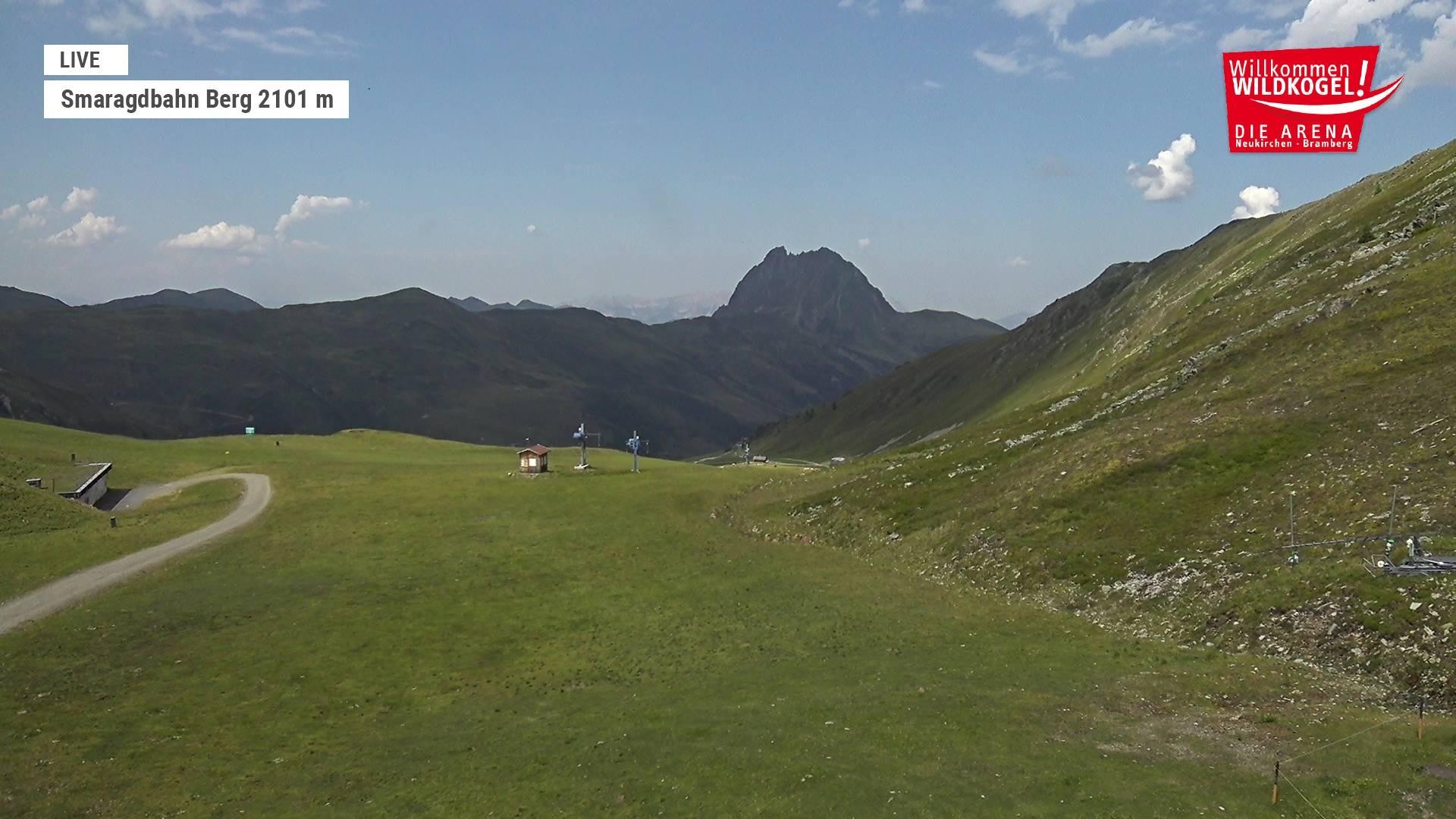 Archiv Foto Webcam Bergstation Smaragdbahn (Wildkogel-Arena)