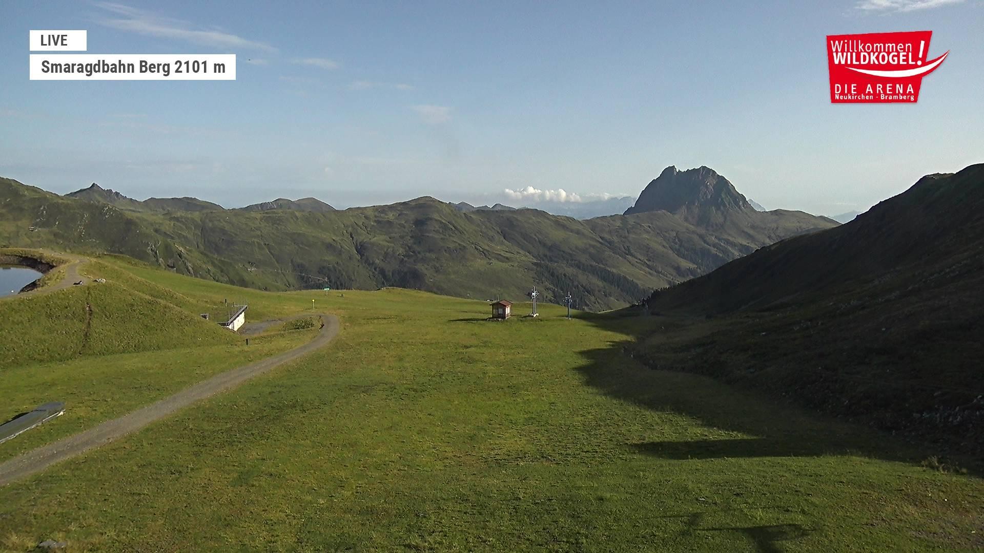 Archiv Foto Webcam Bergstation Smaragdbahn (Wildkogel-Arena)