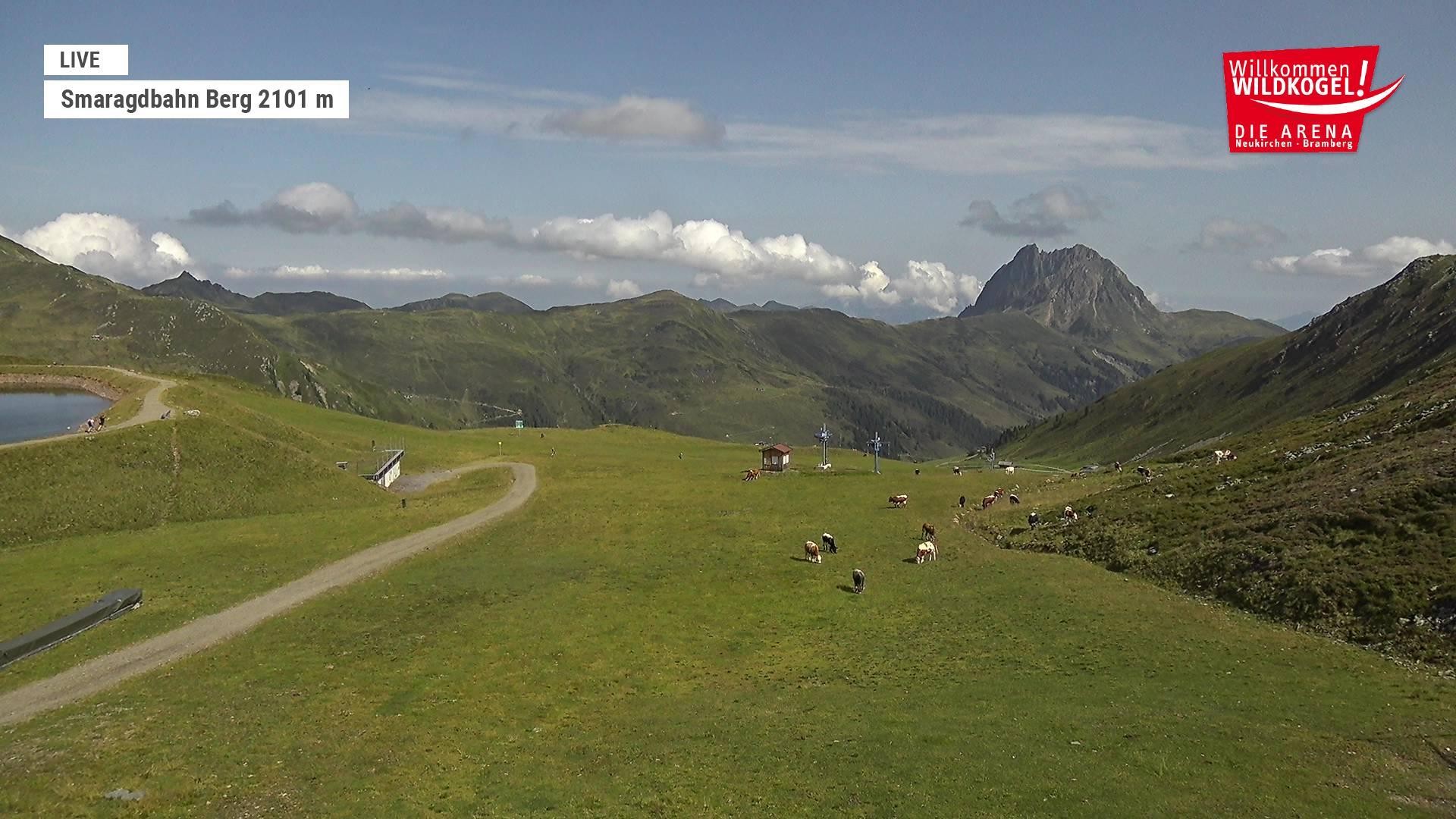 Archiv Foto Webcam Bergstation Smaragdbahn (Wildkogel-Arena)