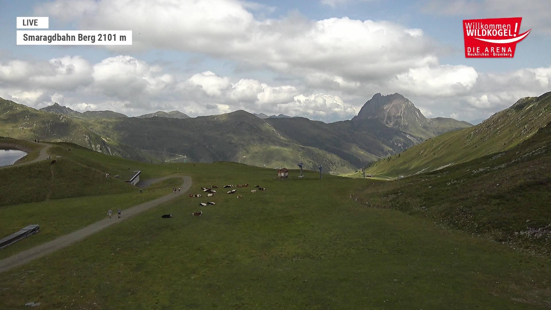 Archiv Foto Webcam Bergstation Smaragdbahn (Wildkogel-Arena)