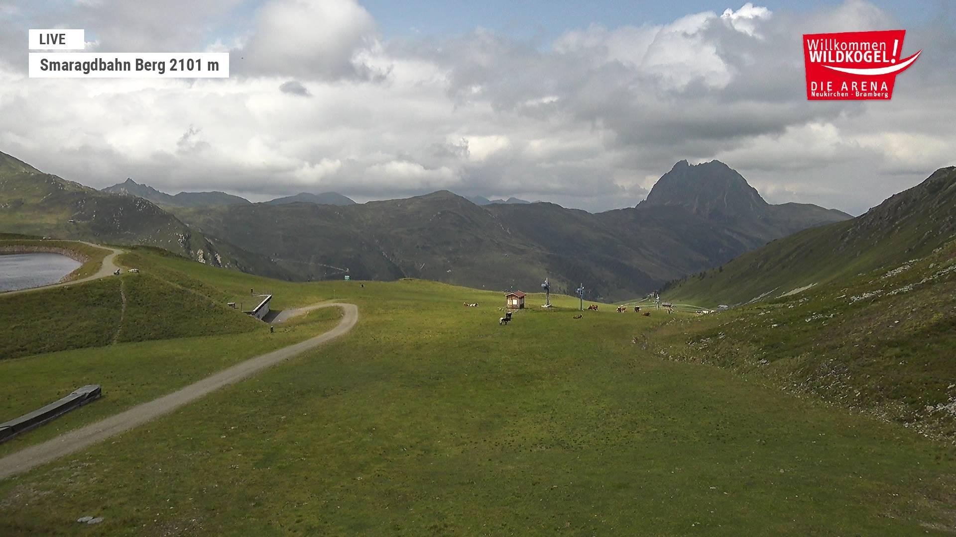 Archiv Foto Webcam Bergstation Smaragdbahn (Wildkogel-Arena)