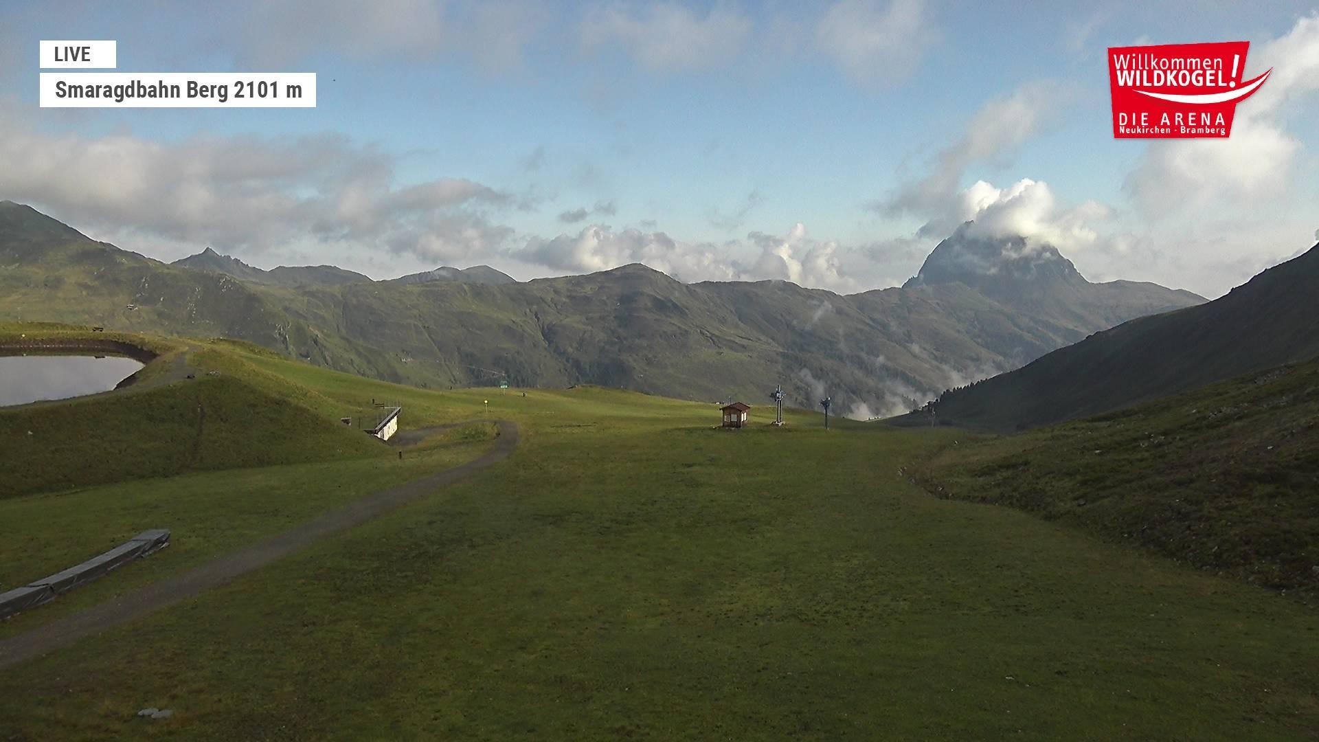 Archiv Foto Webcam Bergstation Smaragdbahn (Wildkogel-Arena)
