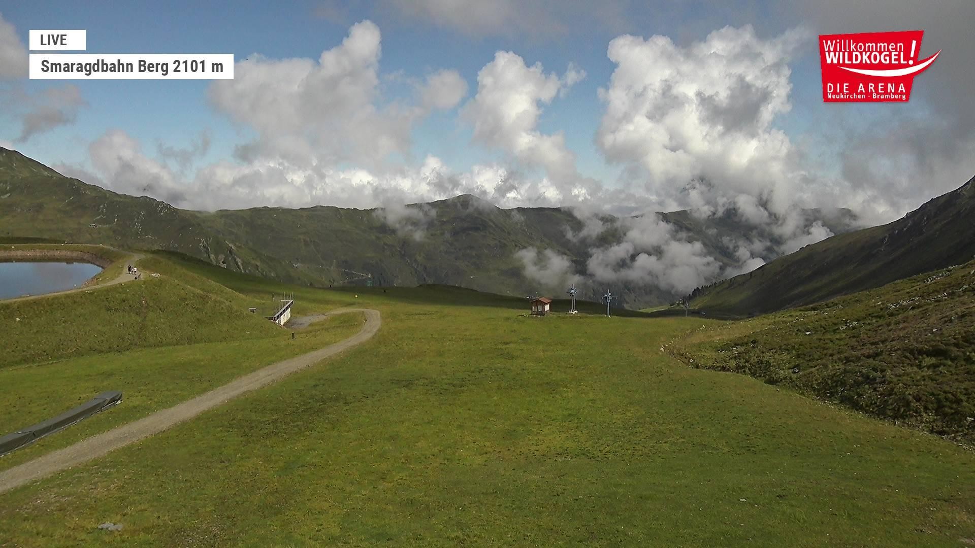 Archiv Foto Webcam Bergstation Smaragdbahn (Wildkogel-Arena)