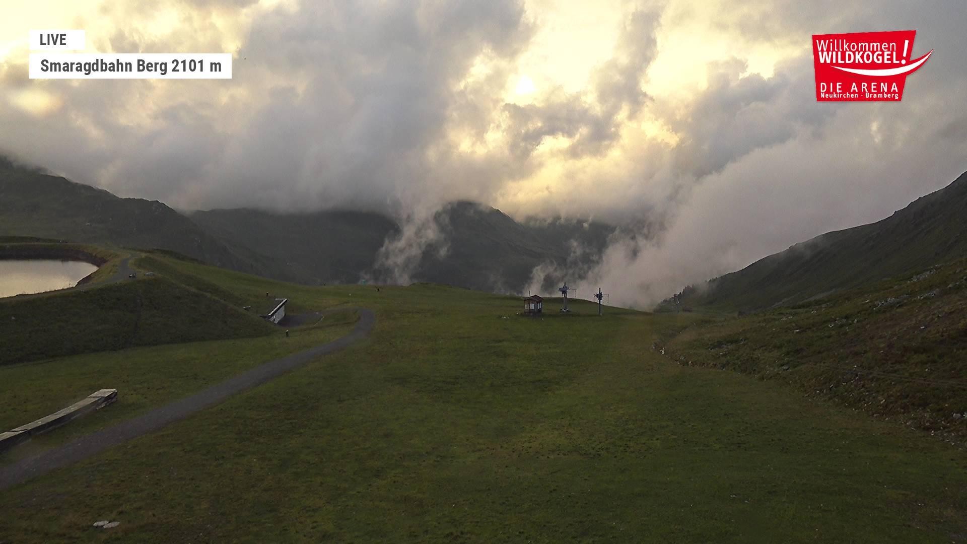 Archiv Foto Webcam Bergstation Smaragdbahn (Wildkogel-Arena)