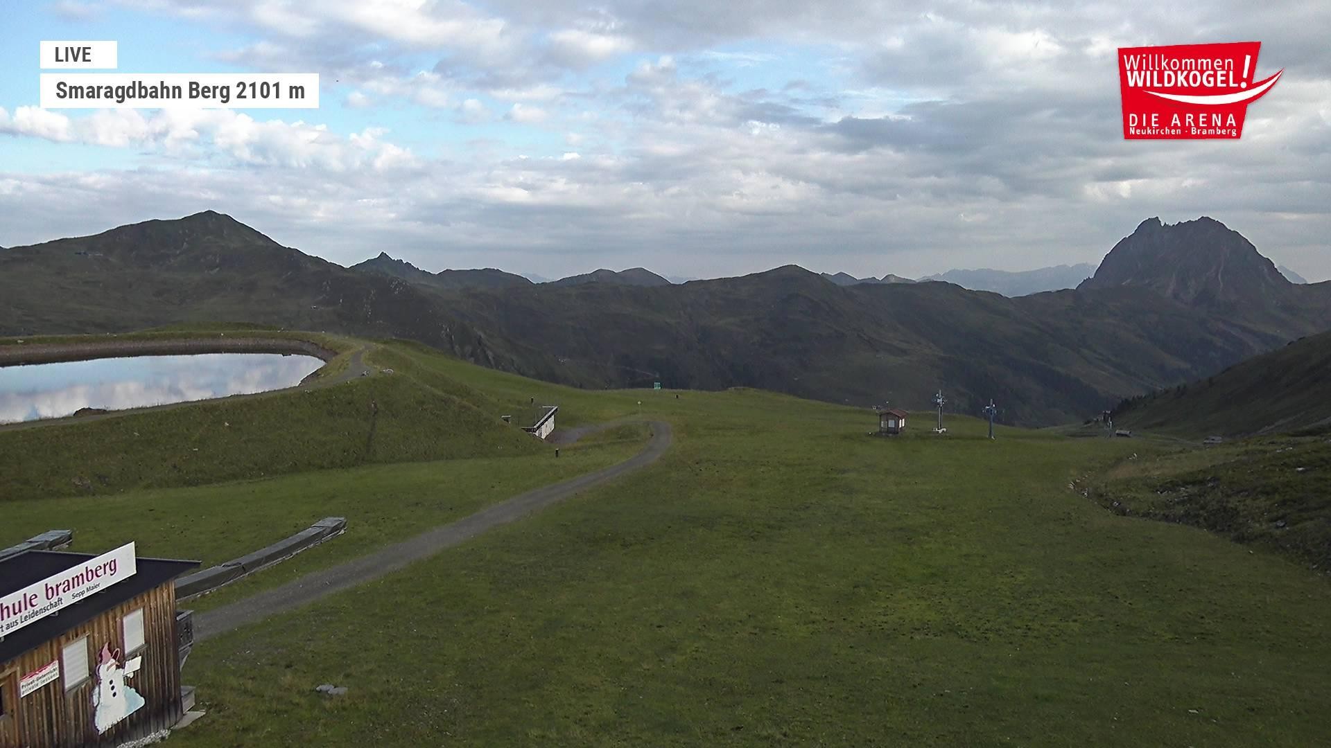 Archiv Foto Webcam Bergstation Smaragdbahn (Wildkogel-Arena)