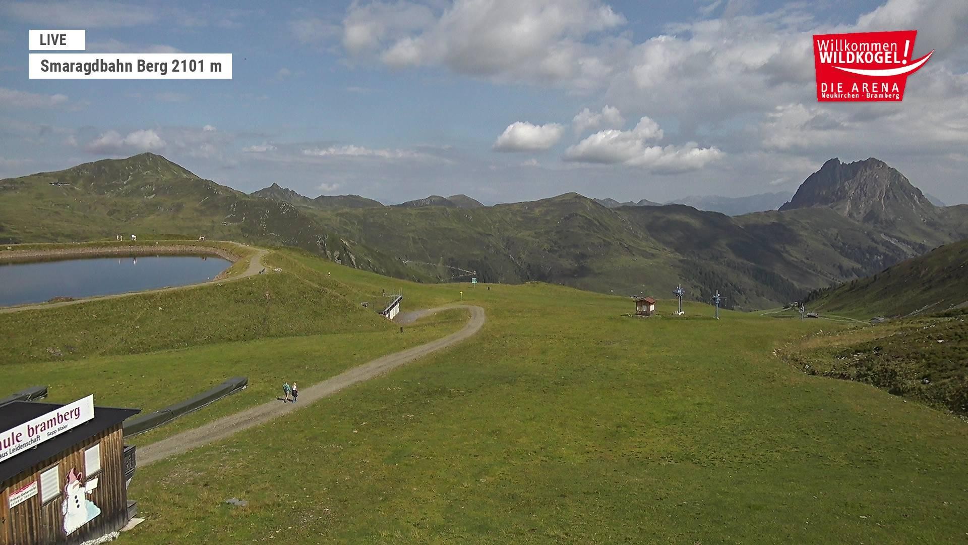 Archiv Foto Webcam Bergstation Smaragdbahn (Wildkogel-Arena)