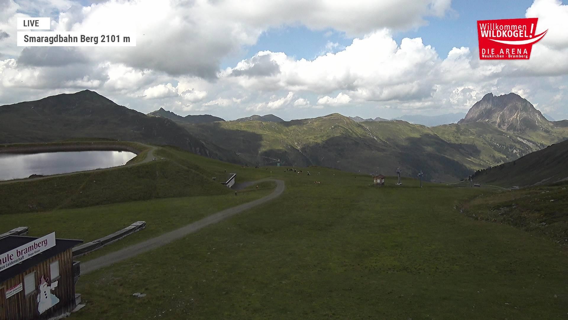 Archiv Foto Webcam Bergstation Smaragdbahn (Wildkogel-Arena)