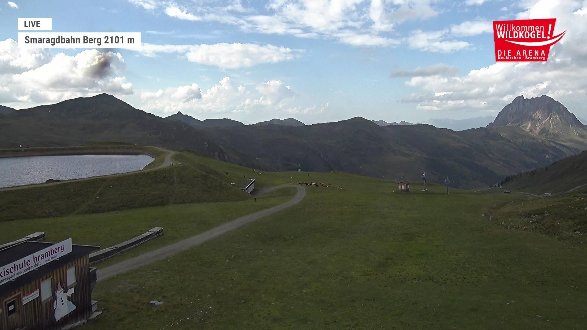 Archiv Foto Webcam Bergstation Smaragdbahn (Wildkogel-Arena)
