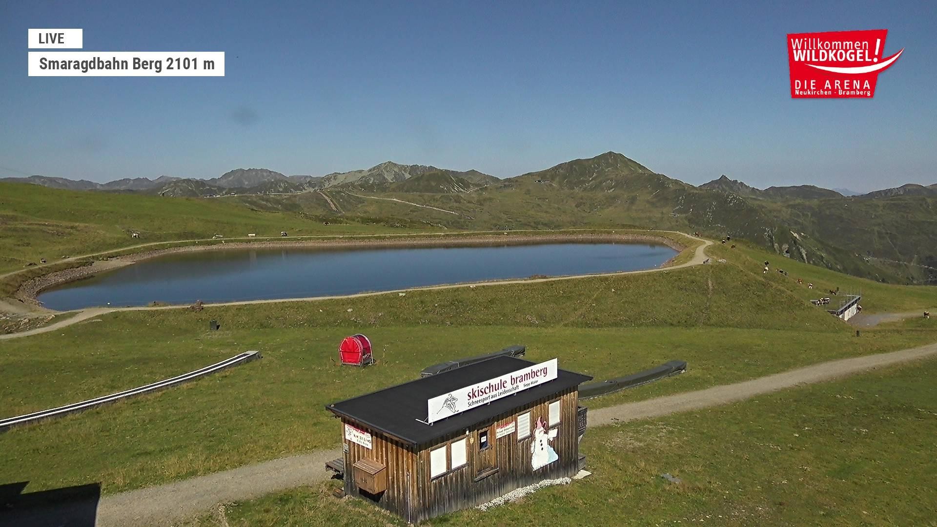 Archiv Foto Webcam Bergstation Smaragdbahn (Wildkogel-Arena)