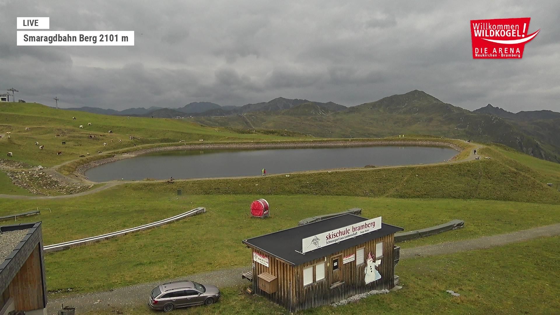 Archiv Foto Webcam Bergstation Smaragdbahn (Wildkogel-Arena)