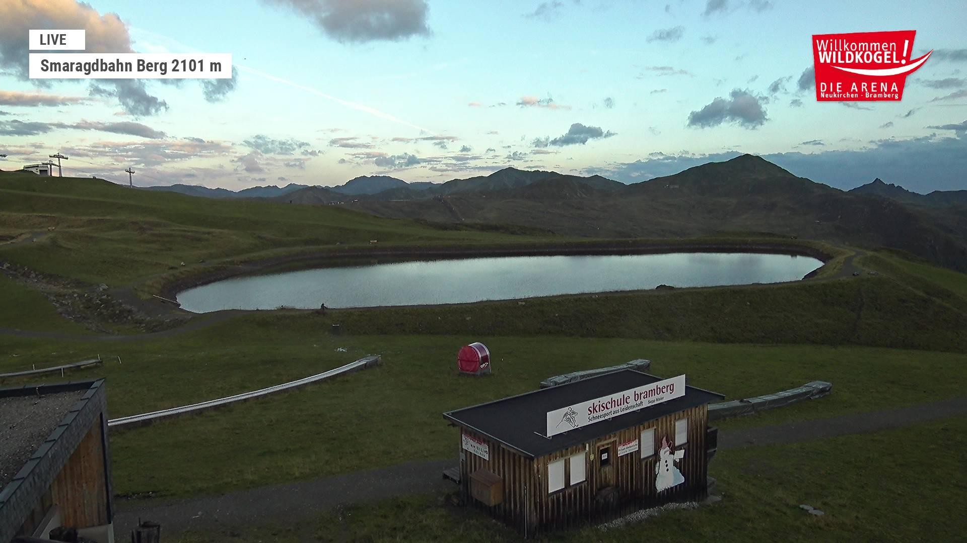 Archiv Foto Webcam Bergstation Smaragdbahn (Wildkogel-Arena)