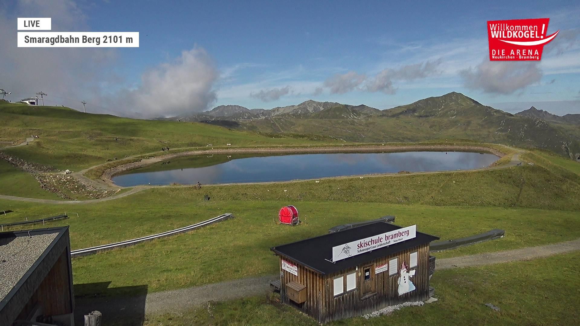 Archiv Foto Webcam Bergstation Smaragdbahn (Wildkogel-Arena)